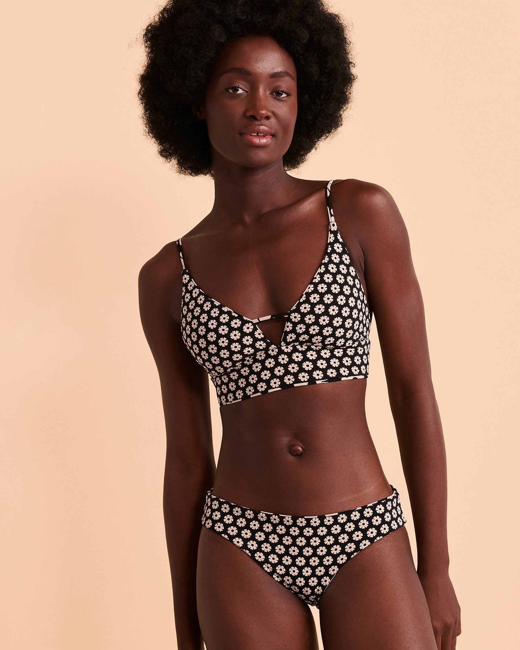 BILLABONG FEEL GOOD Low Rider Reversible Bikini Bottom Reversible print ABJX400691 - View8