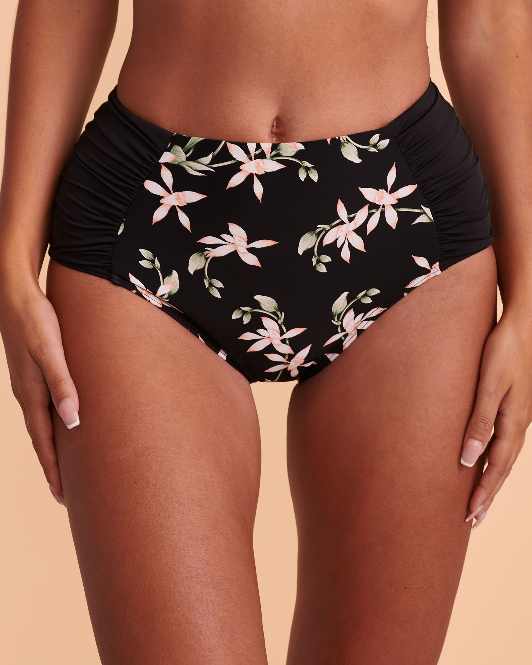 EAU DE SEA FLORAL WAVE High Waist Bikini Bottom Floral 01300153 - View1