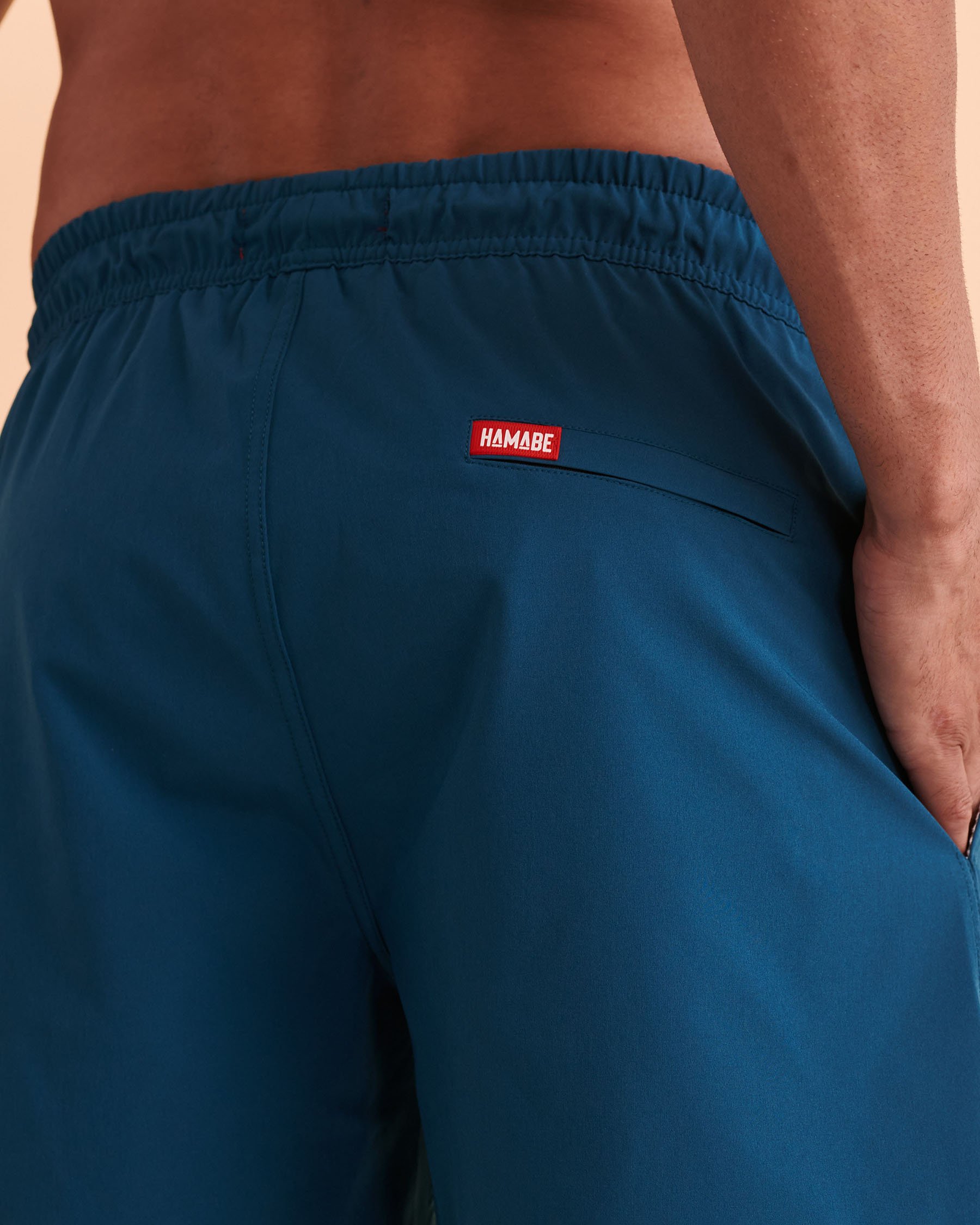 HAMABE Maillot volley avec filet Bleu 03100007 - Voir3