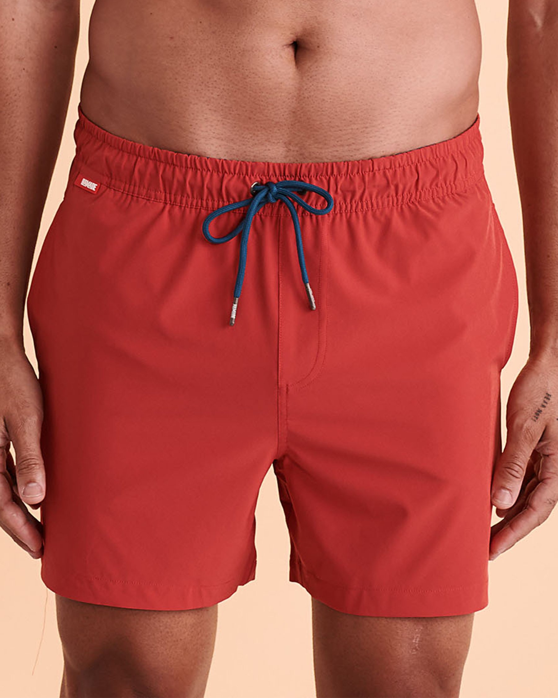 HAMABE Maillot volley avec filet Rouge 03100008 - Voir1