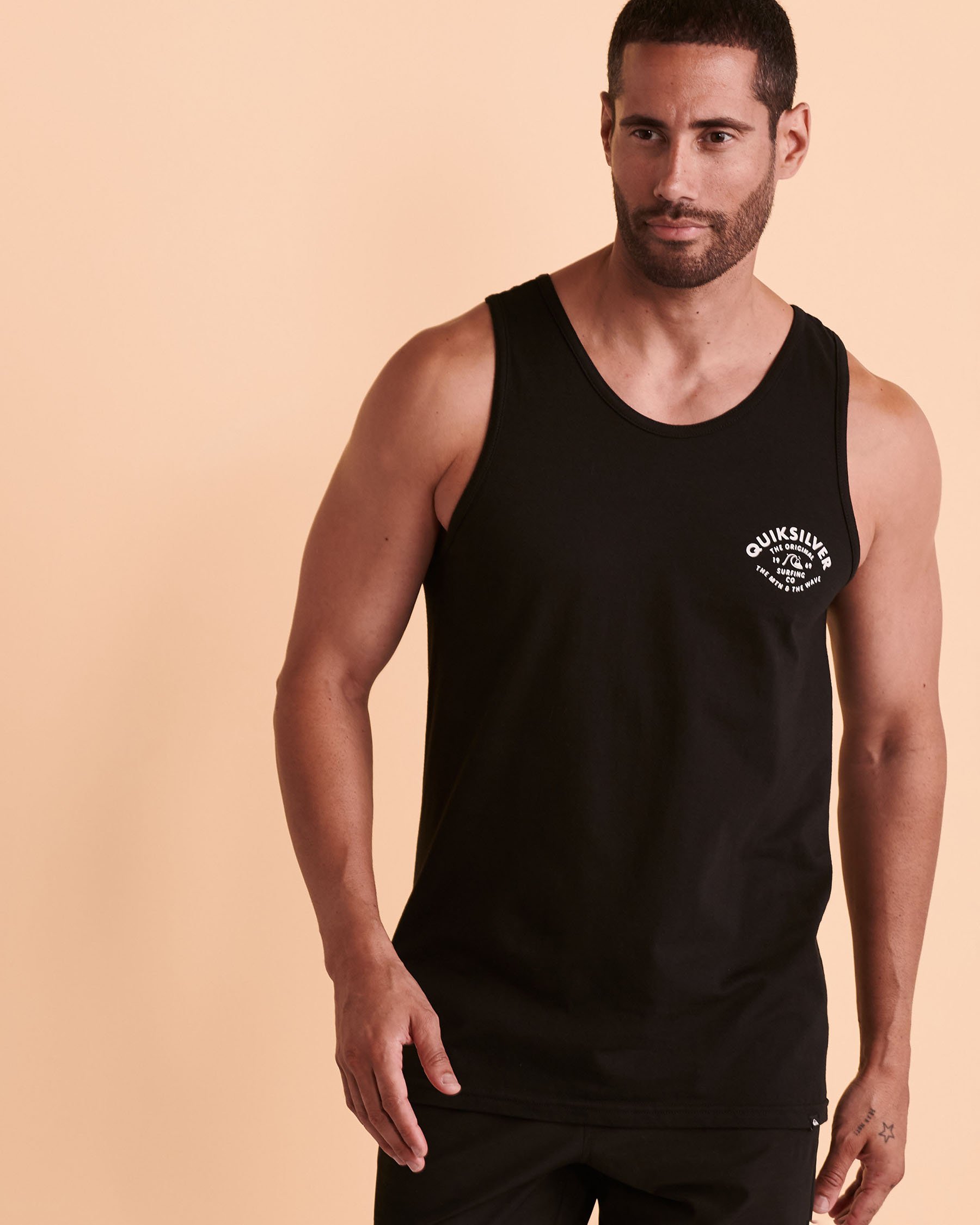 QUIKSILVER SCRIPT Tank Top Black AQYZT08565 - View2