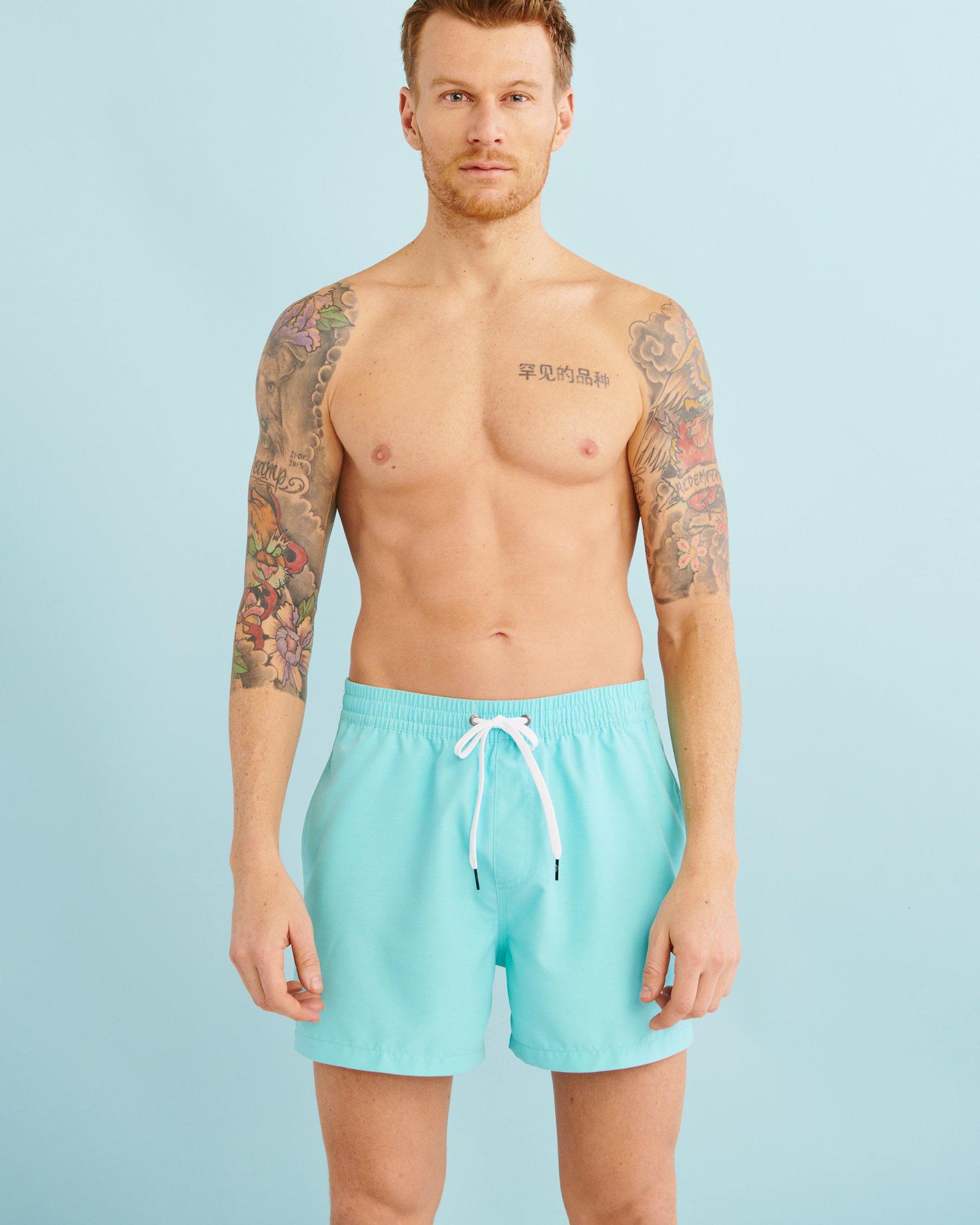 QUIKSILVER Maillot volley EVERYDAY Aqua EQYJV03531 - Voir4