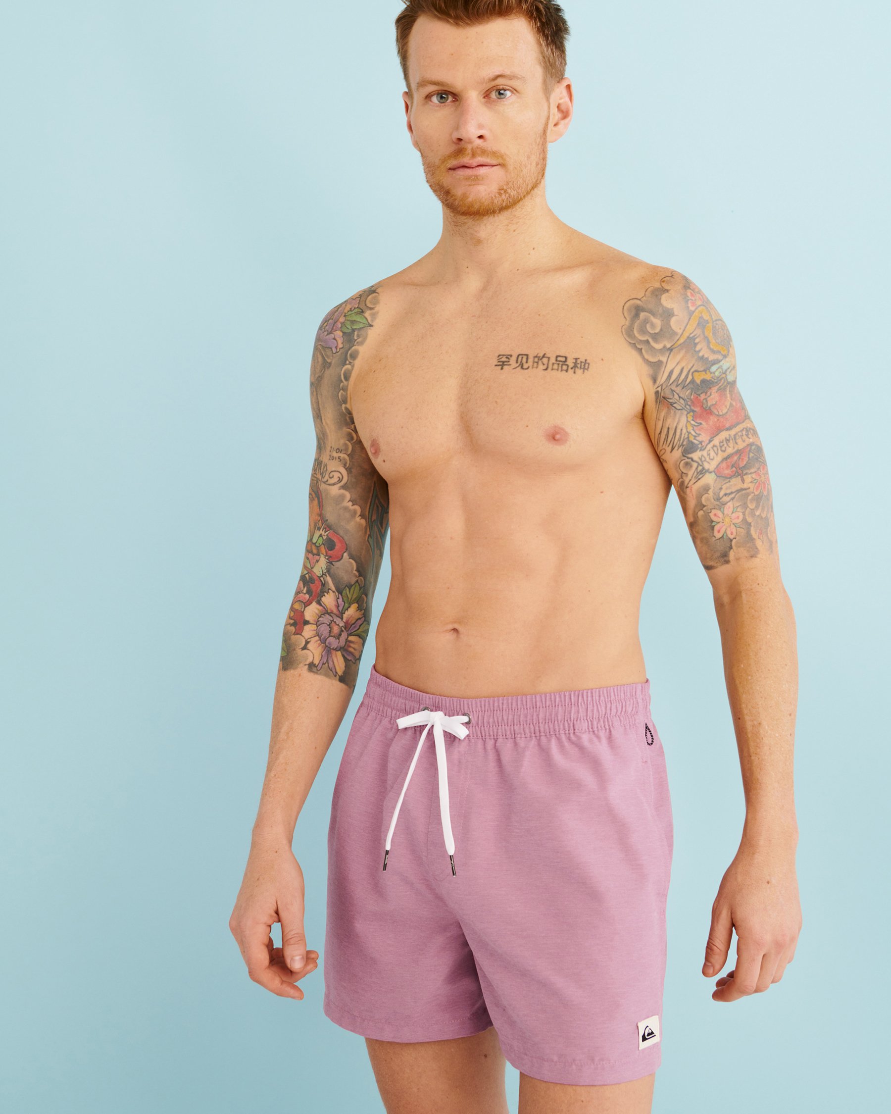 QUIKSILVER EVERYDAY Volley Swimsuit Pink EQYJV03531 - View4