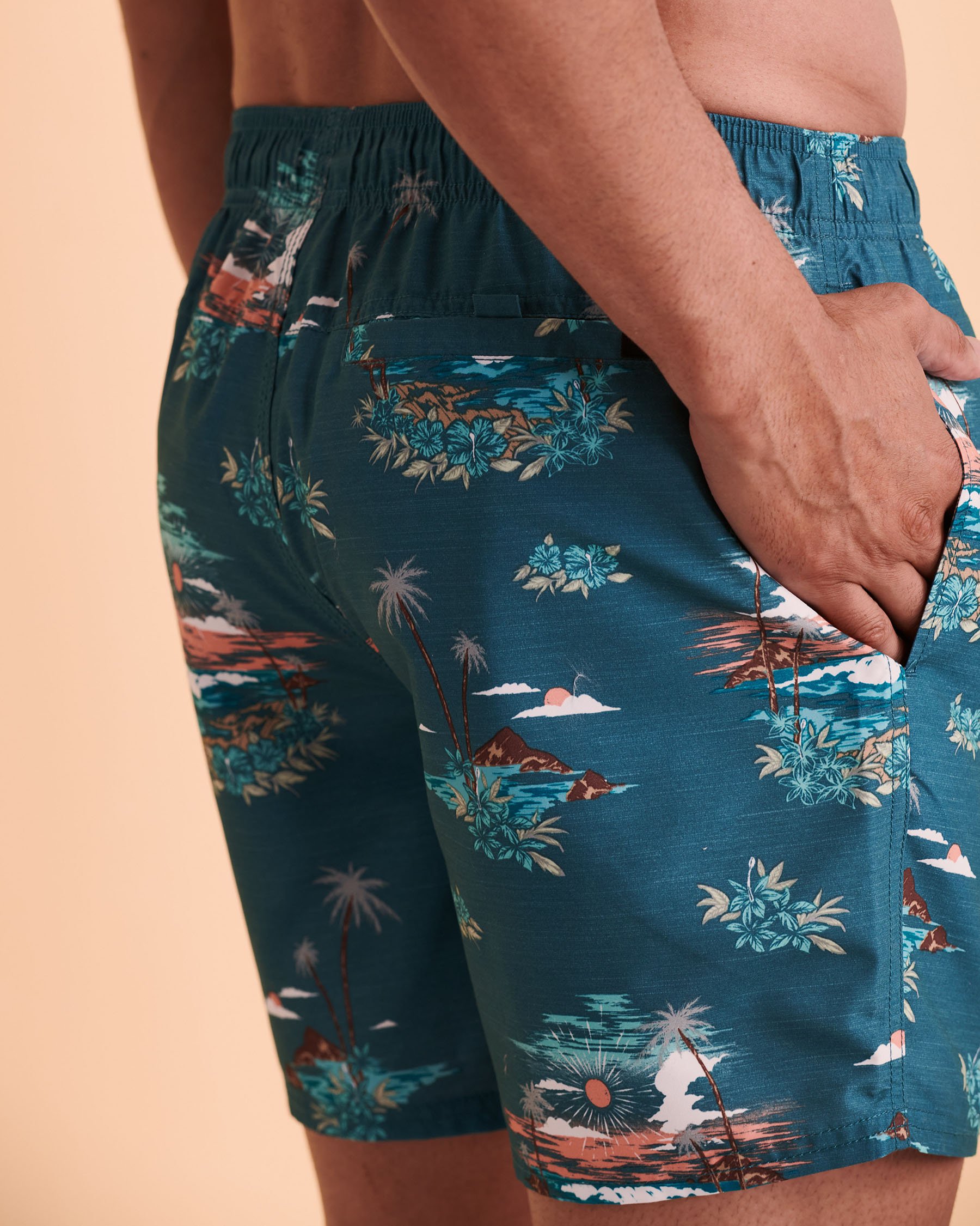 RIP CURL DREAMERS Volley Swimsuit Ocean print CBOSZ9 - View3