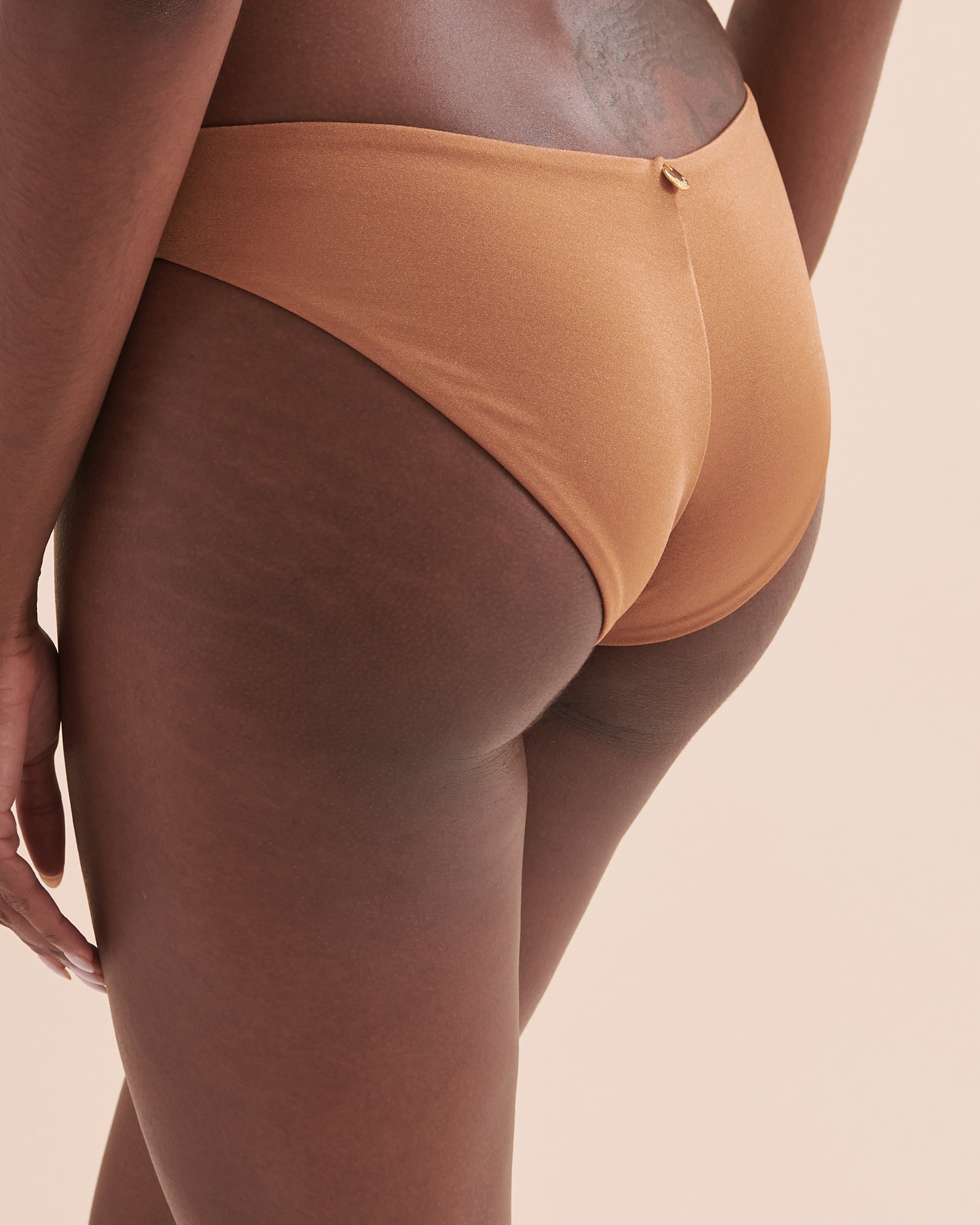 KIBYS Bas de bikini cheeky Arabesk Web Caramel 88414 - View3