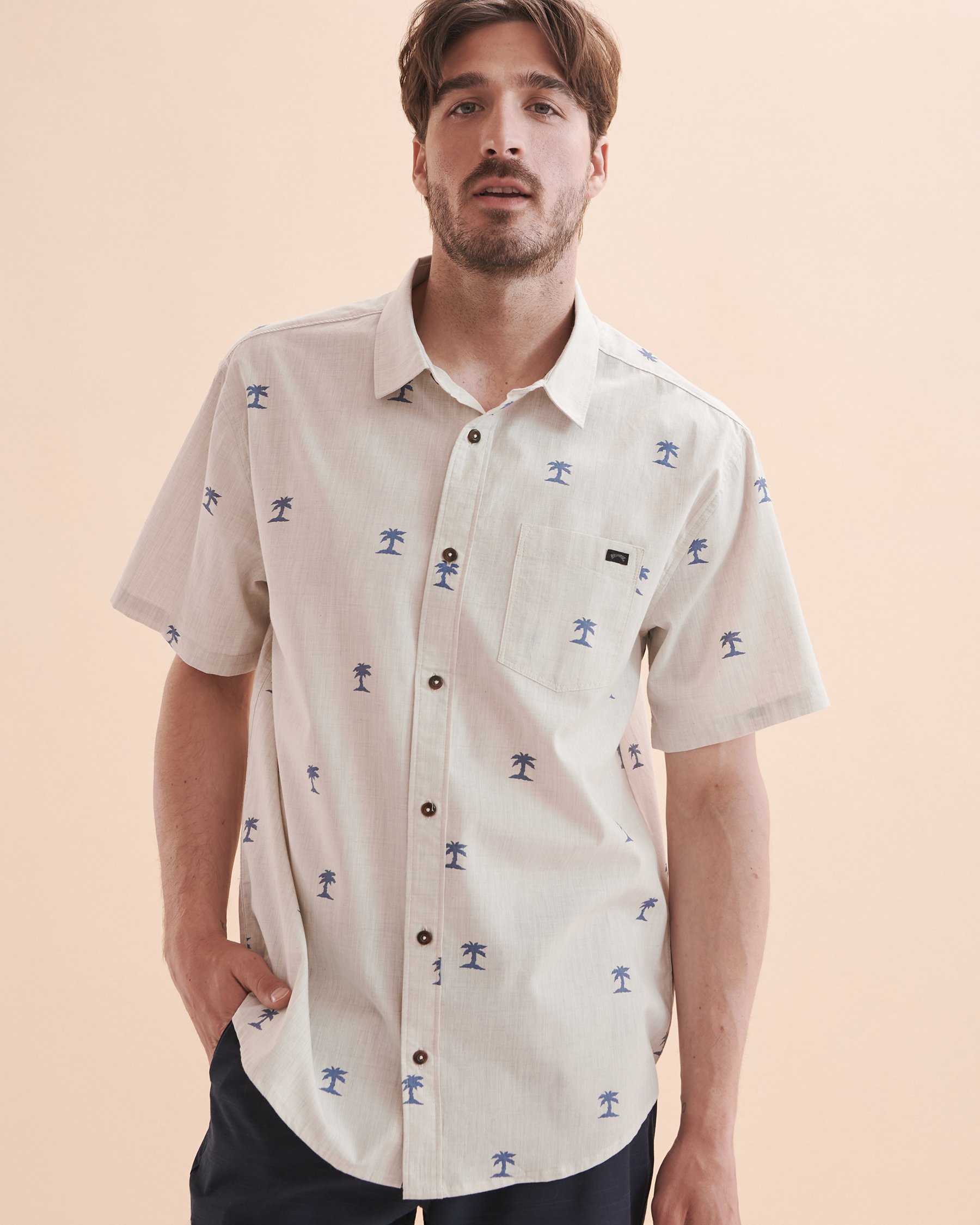 BILLABONG Sundays Mini Short Sleeve Shirt Oat ABYWT00232 - View1