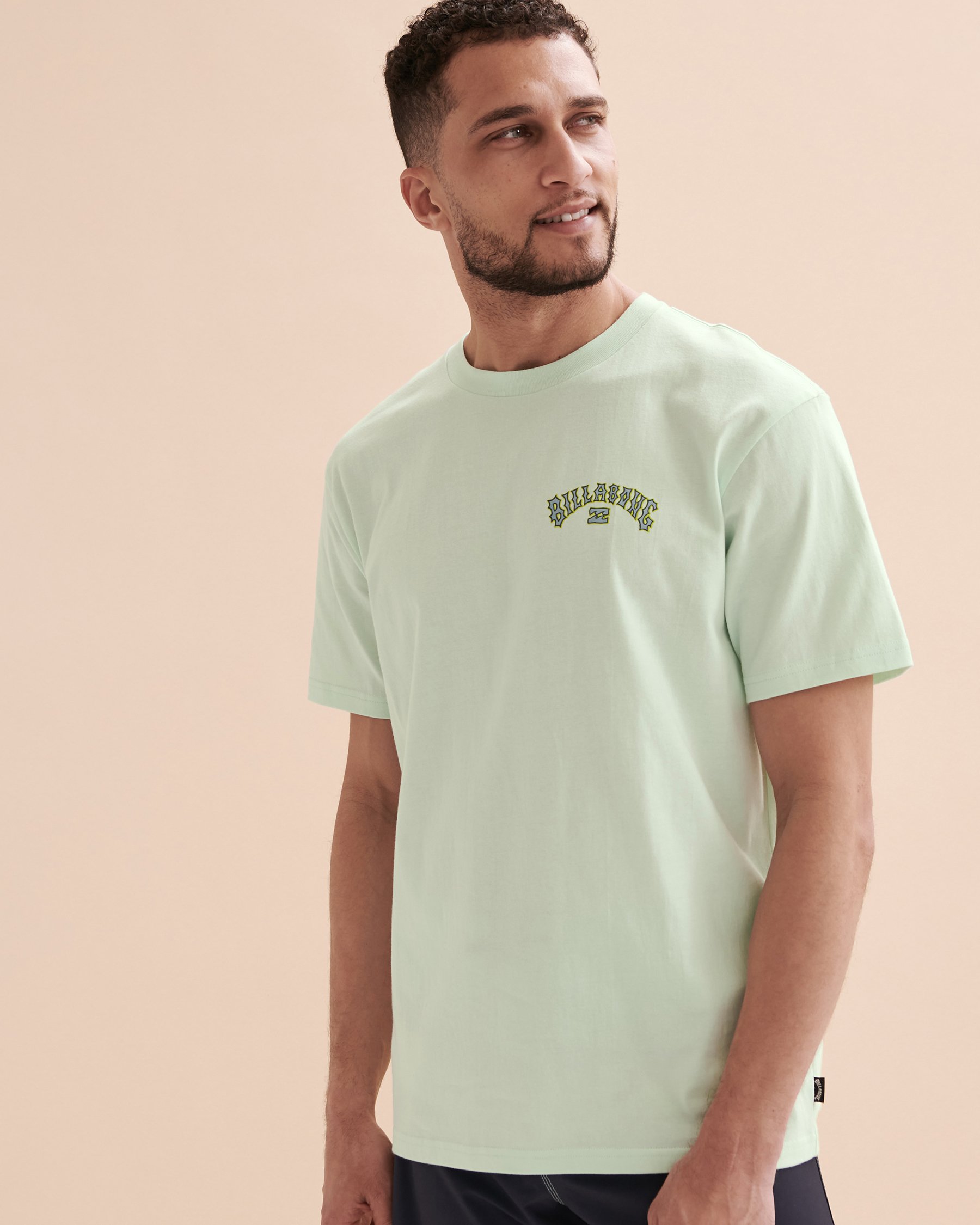 BILLABONG T-Shirt Arch Fill Bleu pâle ABYZT01855 - Voir1