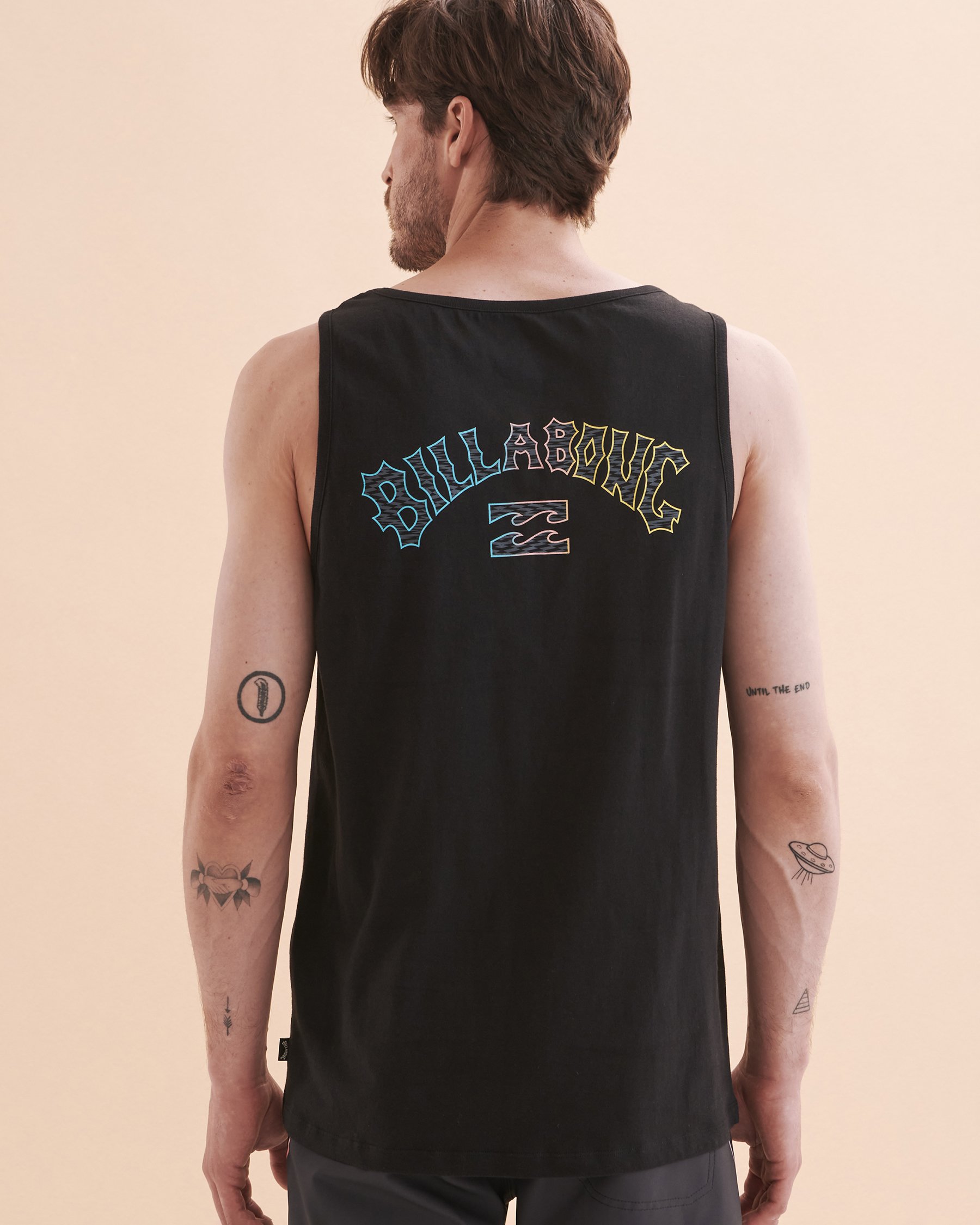 BILLABONG Arch Fill Tank Top Black ABYZT01888 - View2