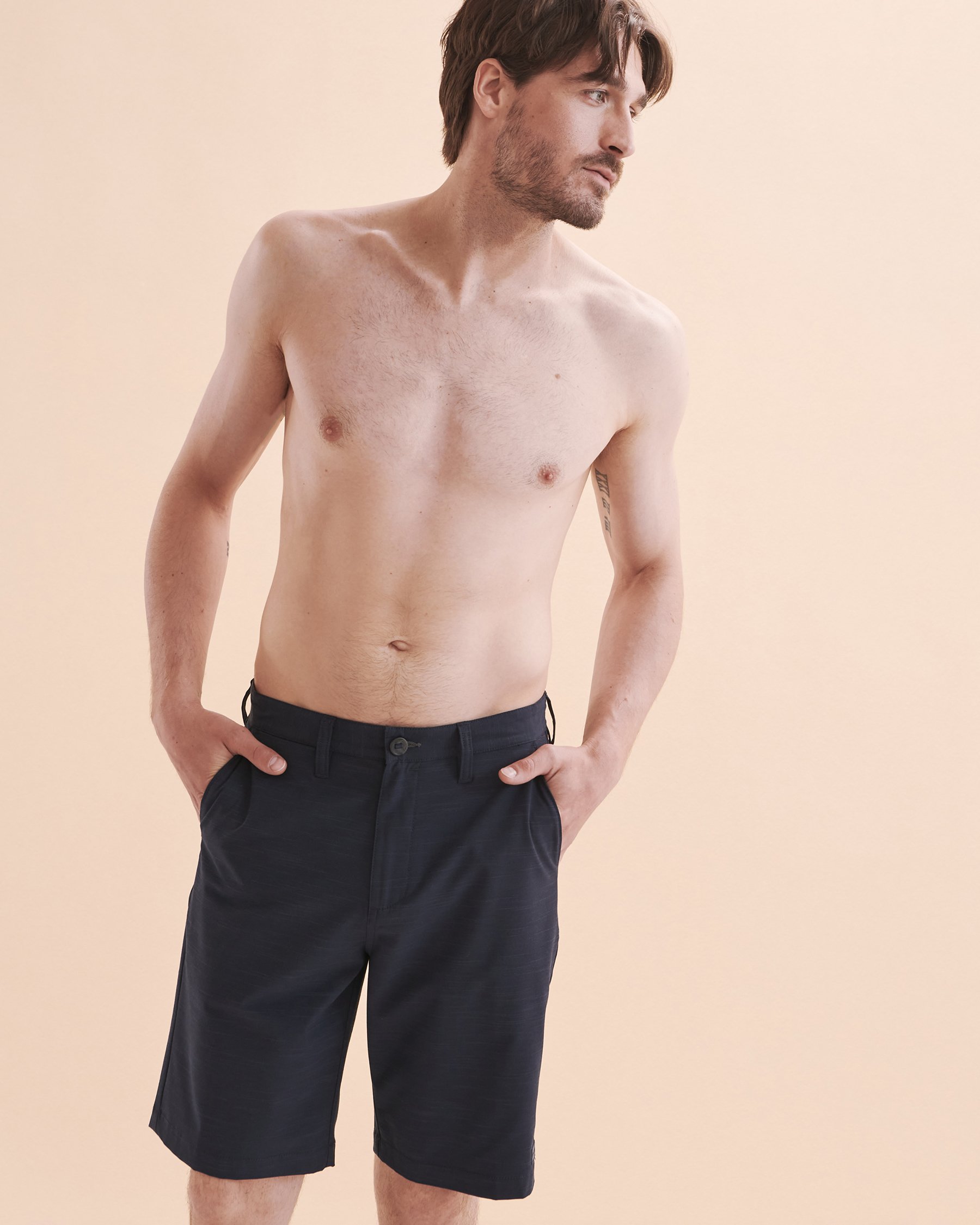 BILLABONG Crossfire Slub Hybrid Short Navy ABYWS00111 - View4