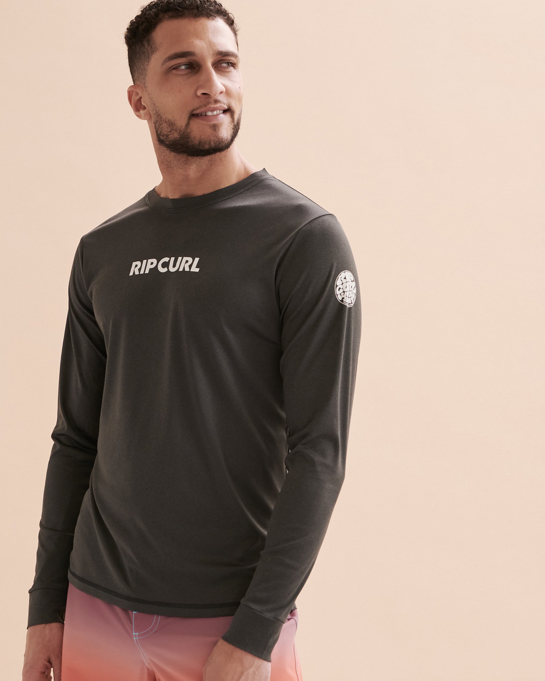 RIP CURL Dawn Patrol Rashguard manches longues UV Noir 151MRV - Voir5