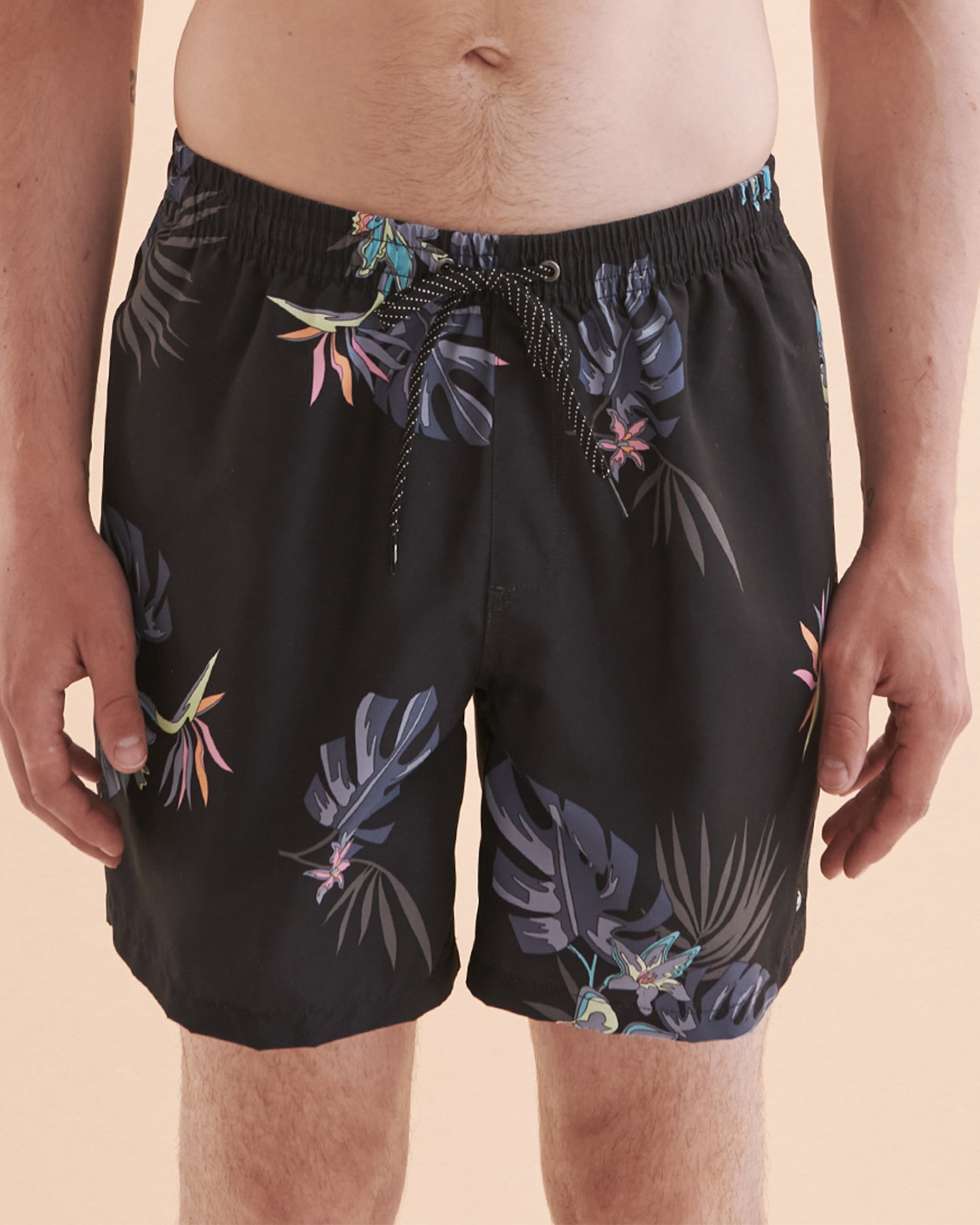 QUIKSILVER Everyday Mix Volley Swimsuit Black tropical EQYJV04022 - View4