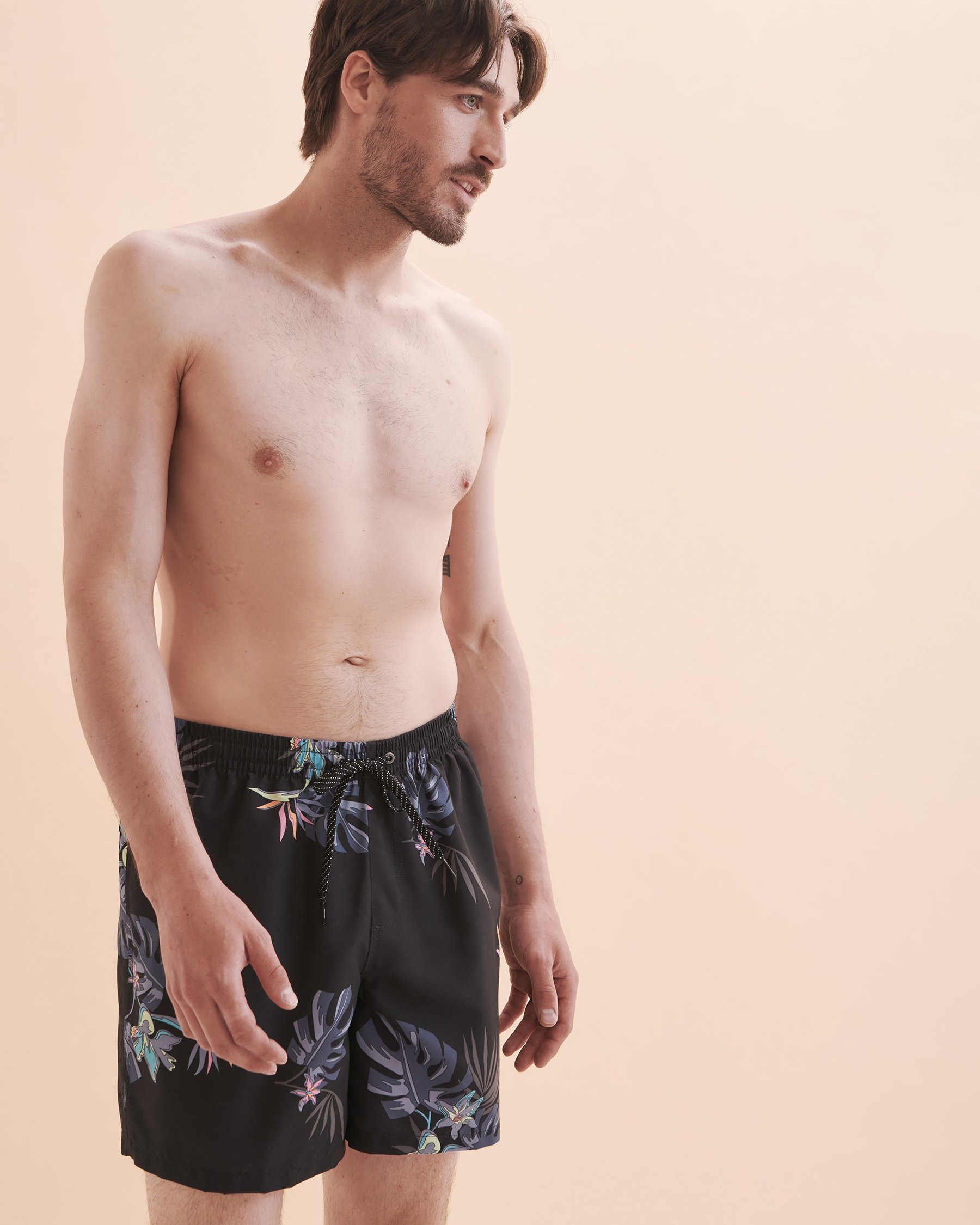 QUIKSILVER Everyday Mix Volley Swimsuit Black tropical EQYJV04022 - View5