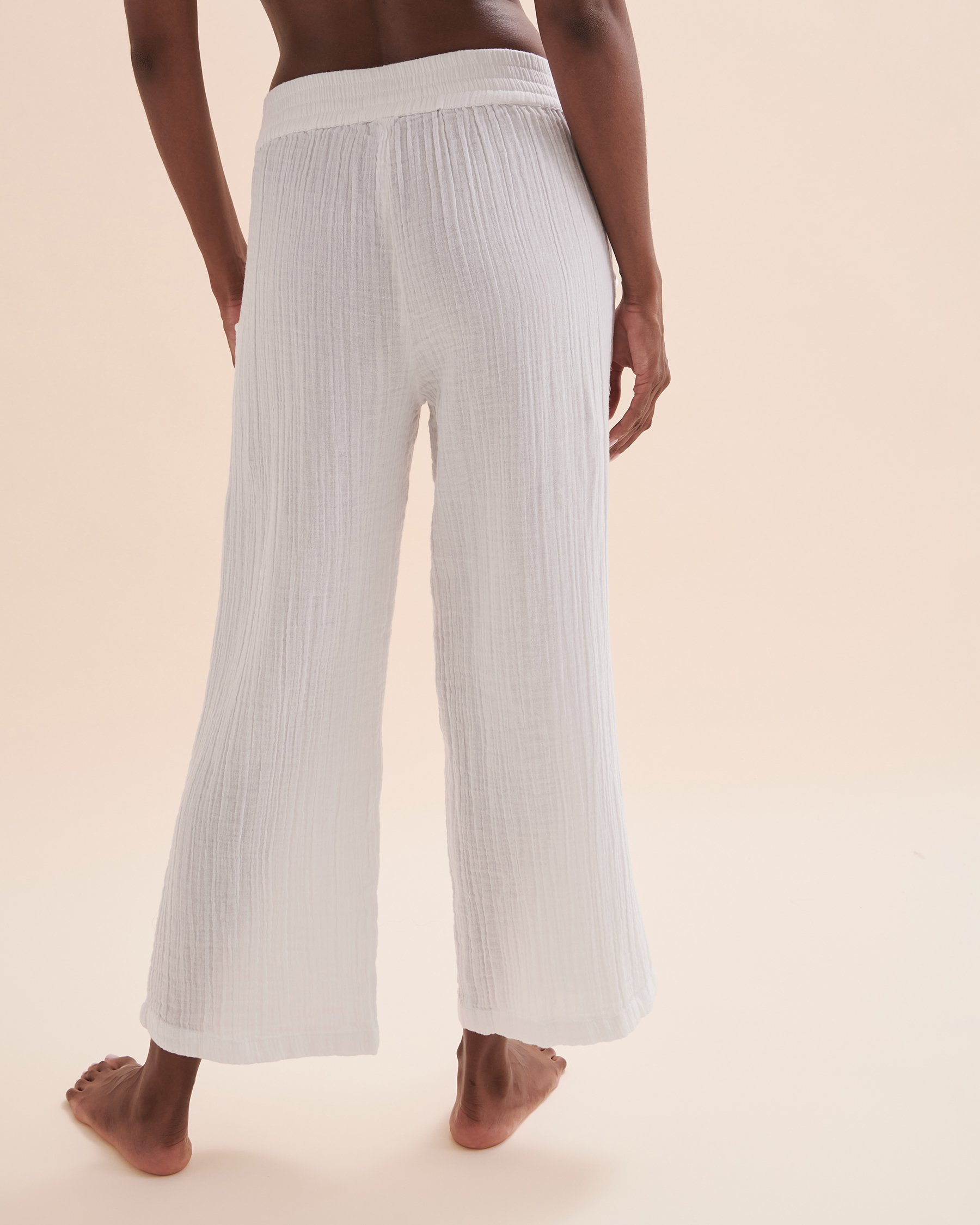 RIP CURL Premium Surf Wide Leg Beach Pants White GPAAC1 - View2