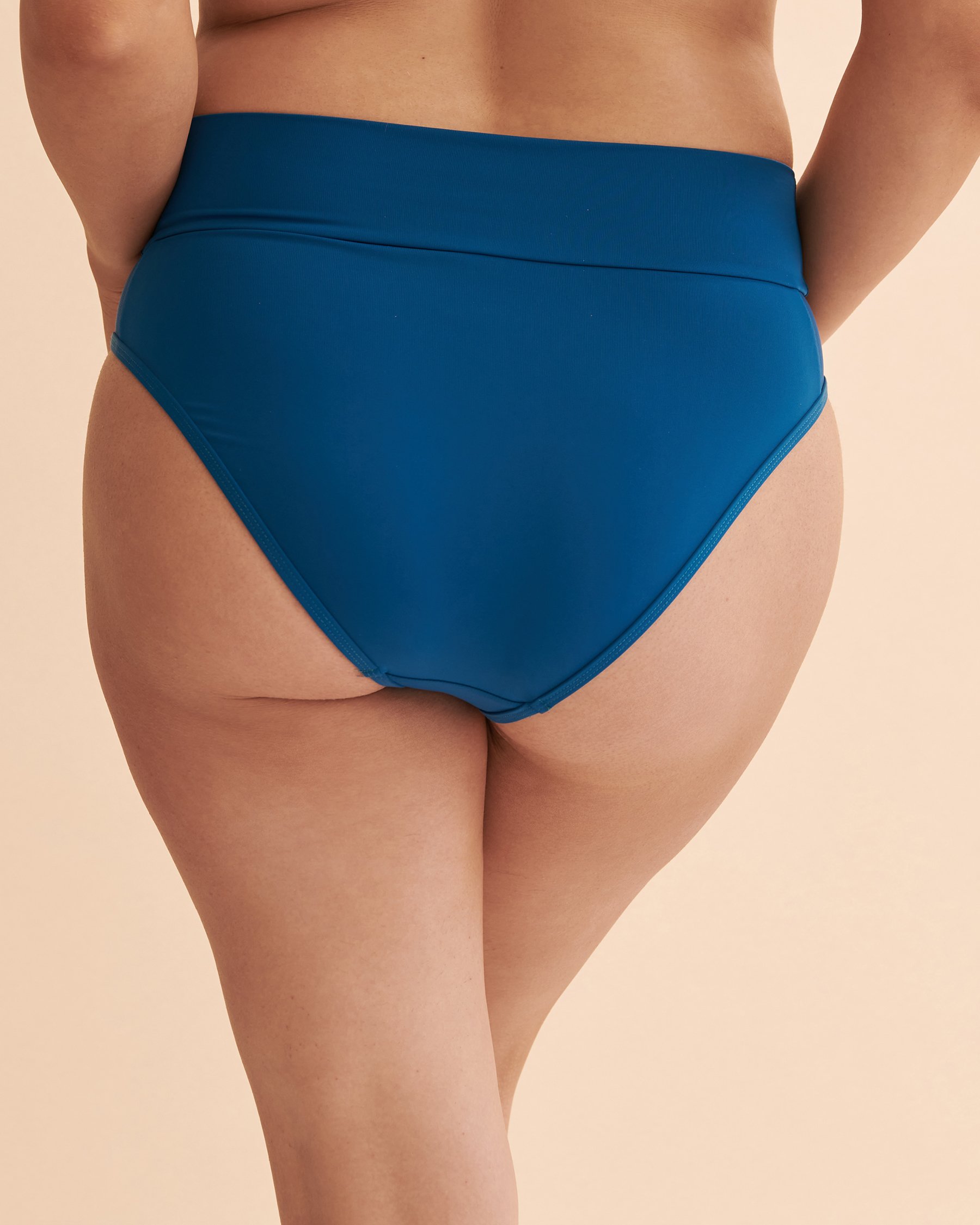 SKYE Bas de bikini taille haute Lux Dawn Bleu nuit SK75954 - Voir2