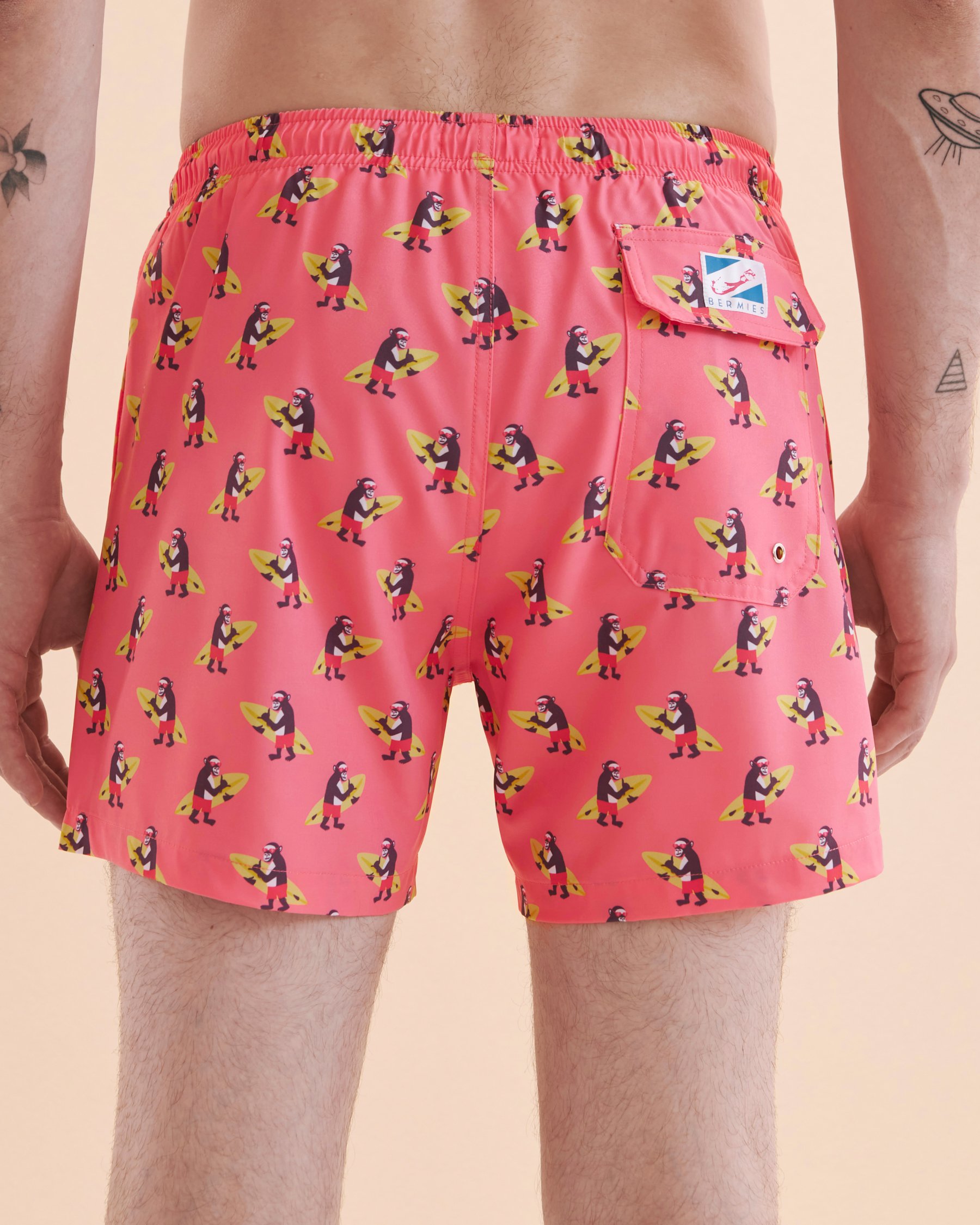 BERMIES Surfing Monkeys Volley Swimsuit Surfing monkeys SURF MONKEYS - View2