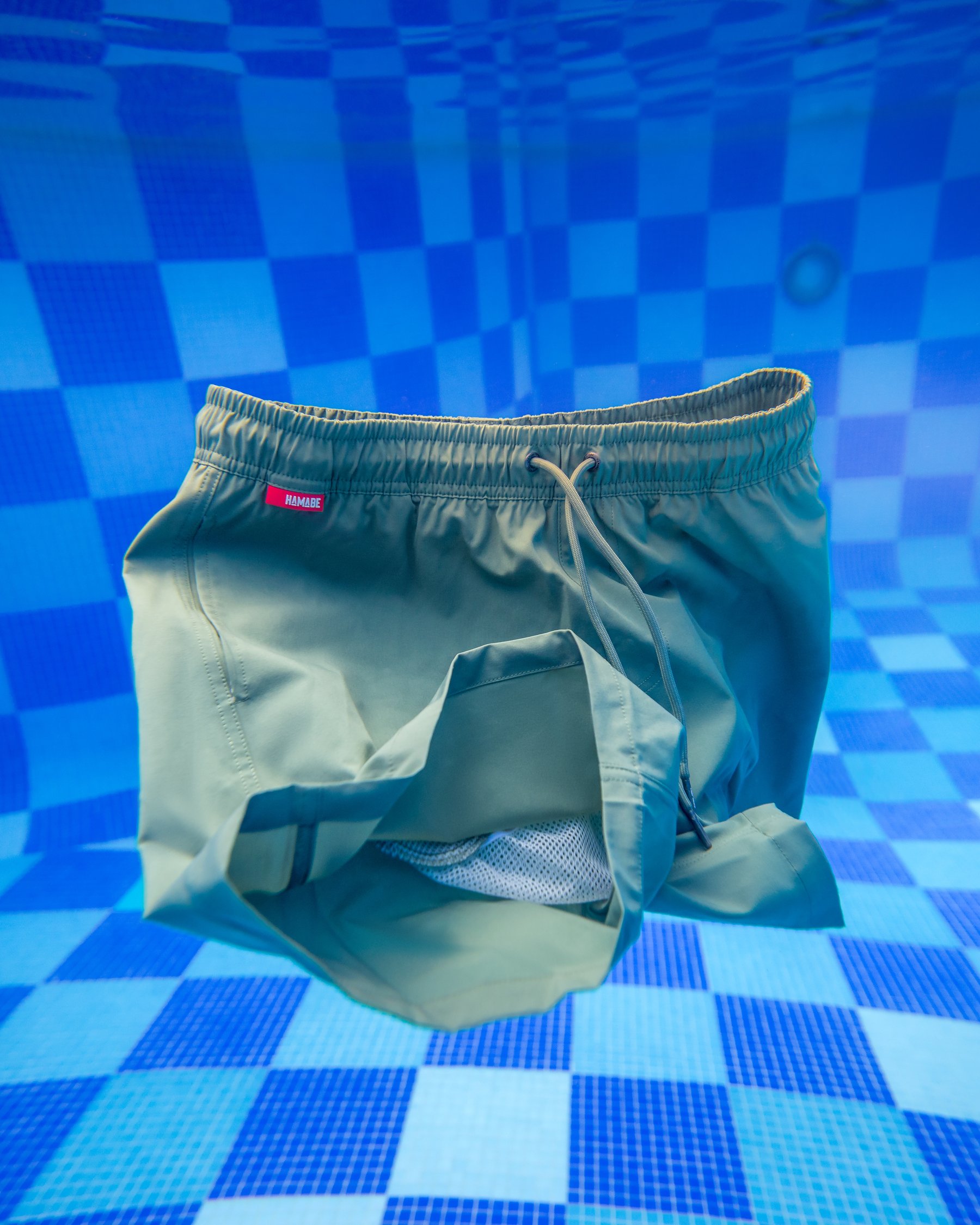 HAMABE Volley Swimsuit Sea spray 03100019 - View3