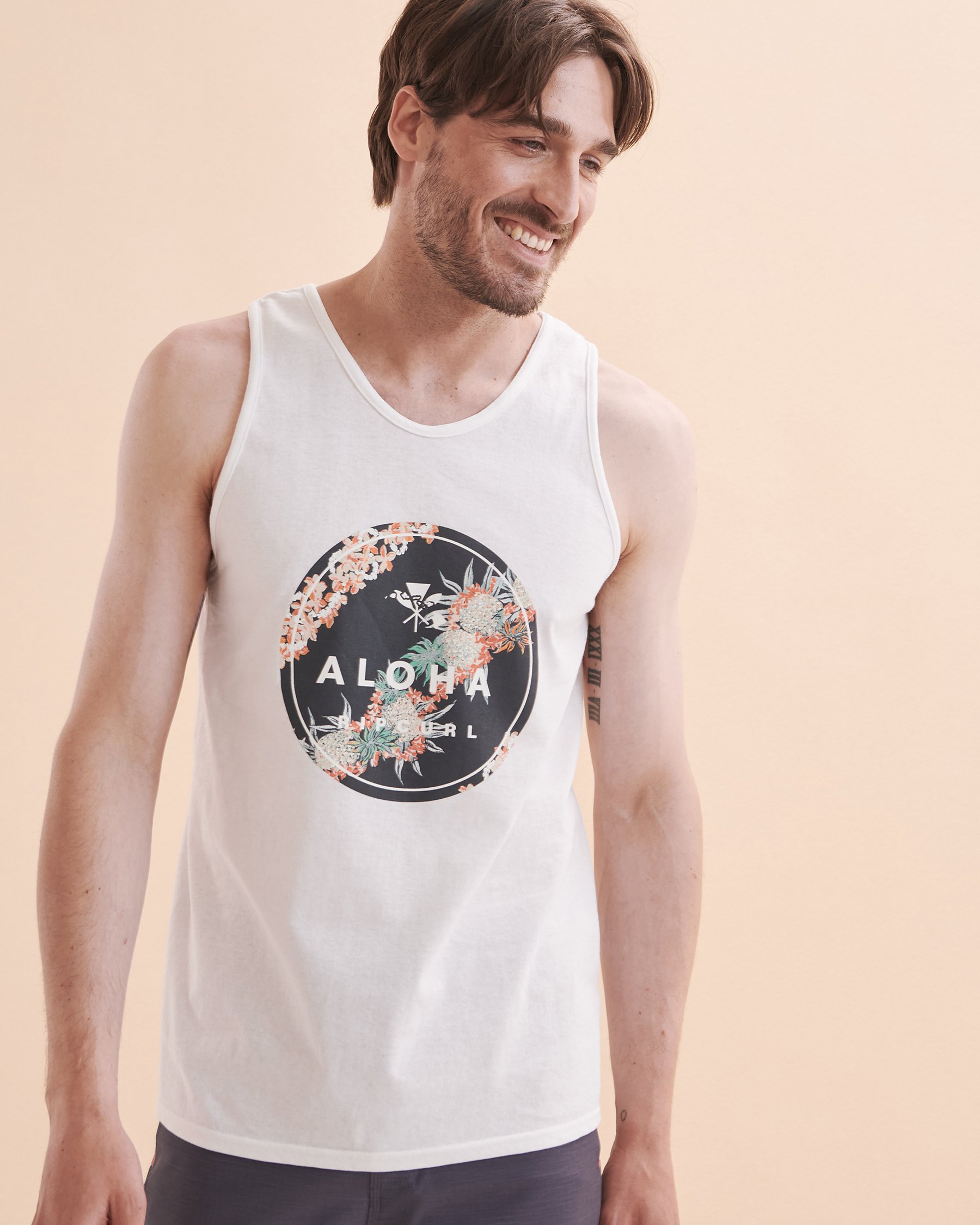 RIP CURL Aloha Tank Top White 0G2MTE - View1