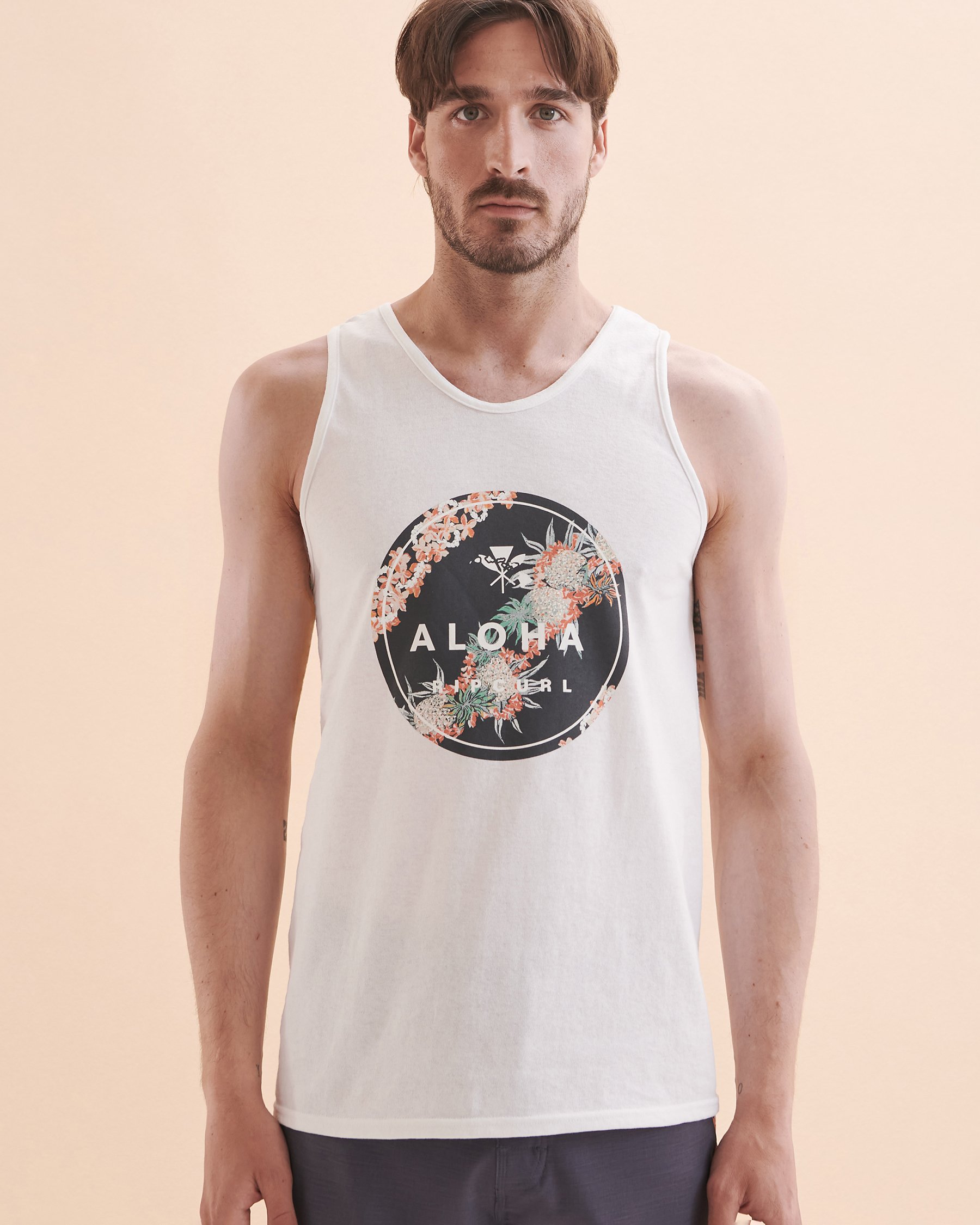 RIP CURL Aloha Tank Top White 0G2MTE - View4
