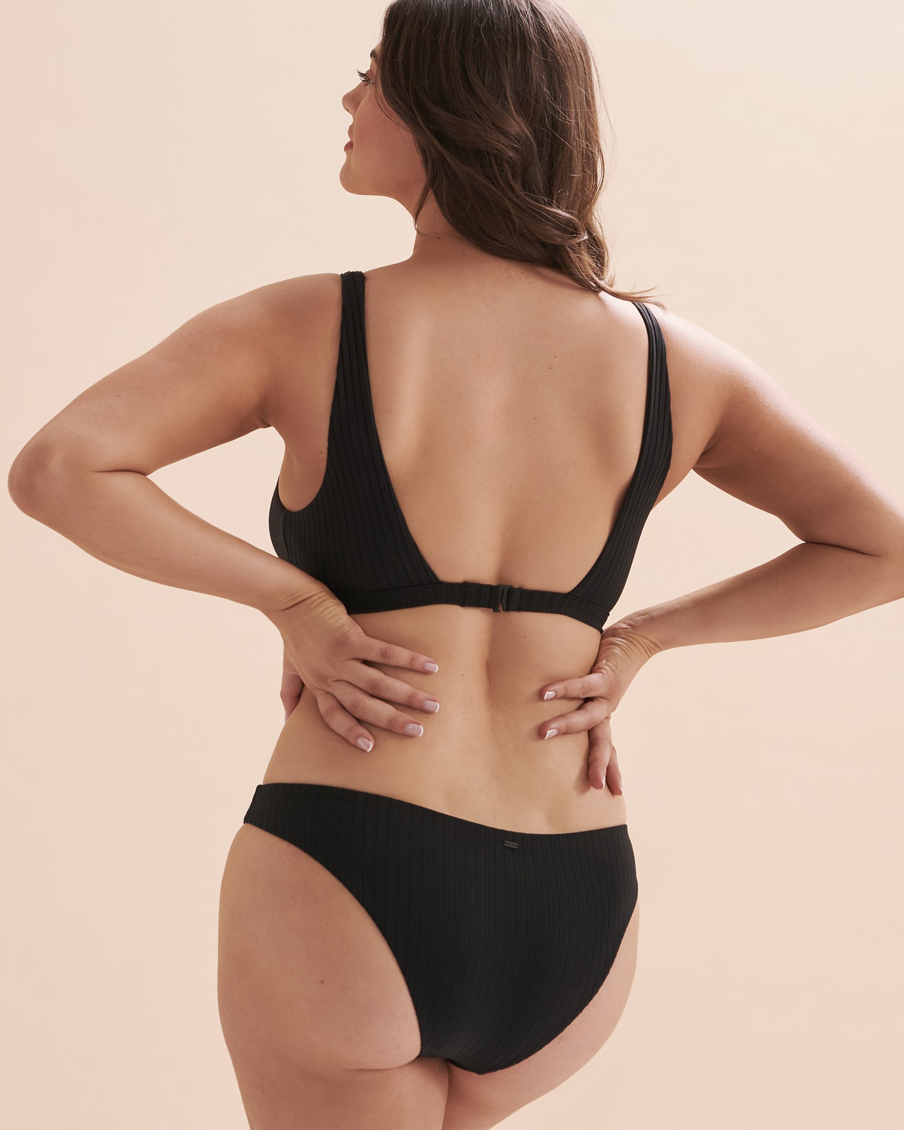 RIP CURL Eco Premium Surf Bralette Bikini Top Black 0ANWSW - View2