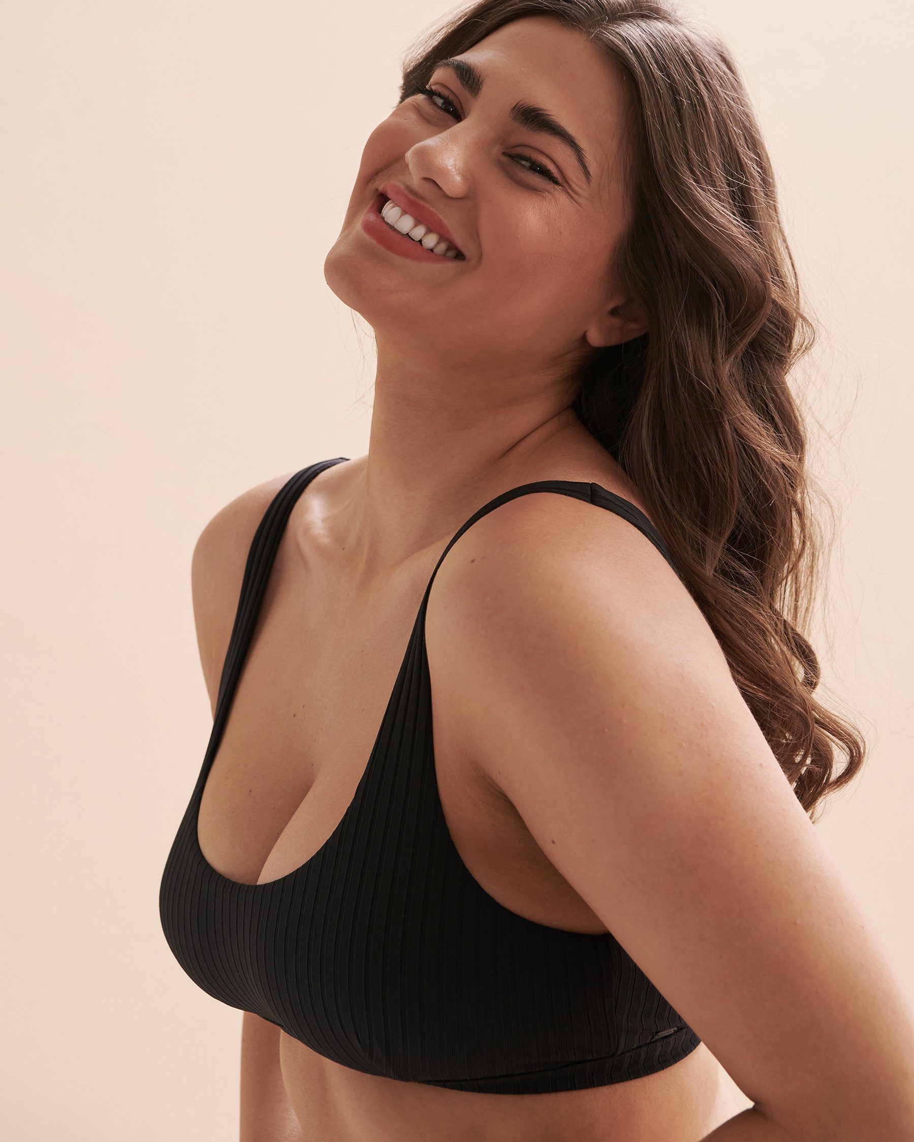 RIP CURL Haut de bikini bralette Eco Premium Surf Noir 0ANWSW - View4