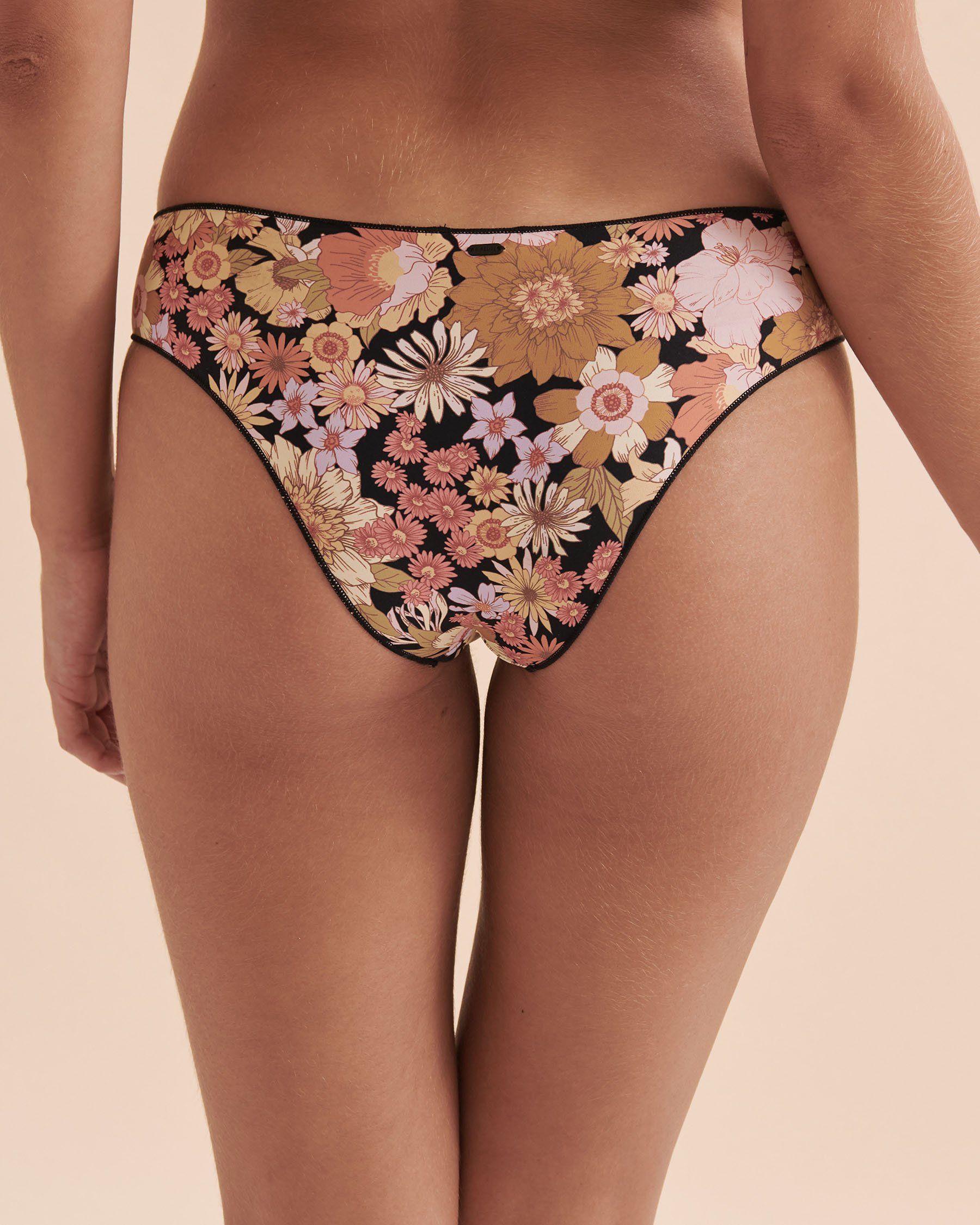 RIP CURL Mystic Floral Cheeky Hipster Bikini Bottom Black mystic floral 0BYWSW - View3