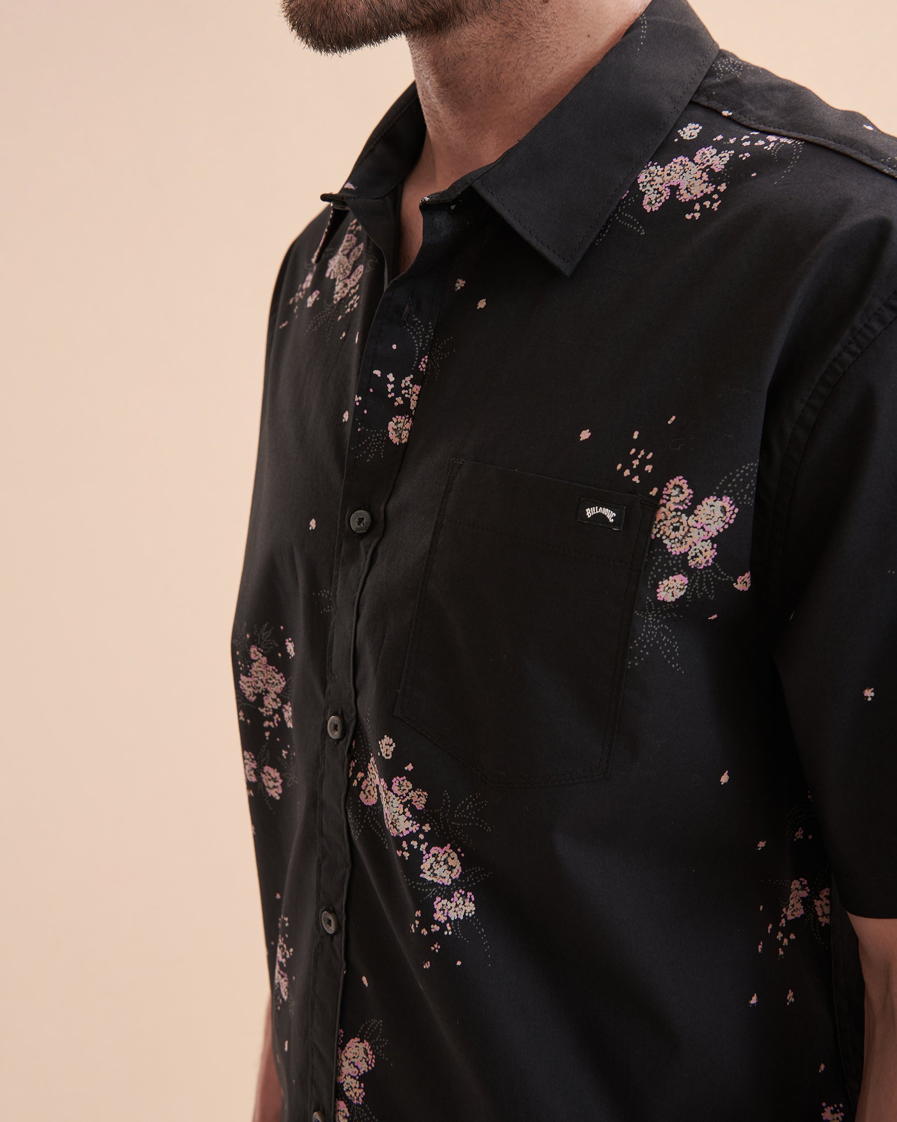 BILLABONG Sundays Mini Short Sleeve Shirt Dotted black ABYWT00232 - View3