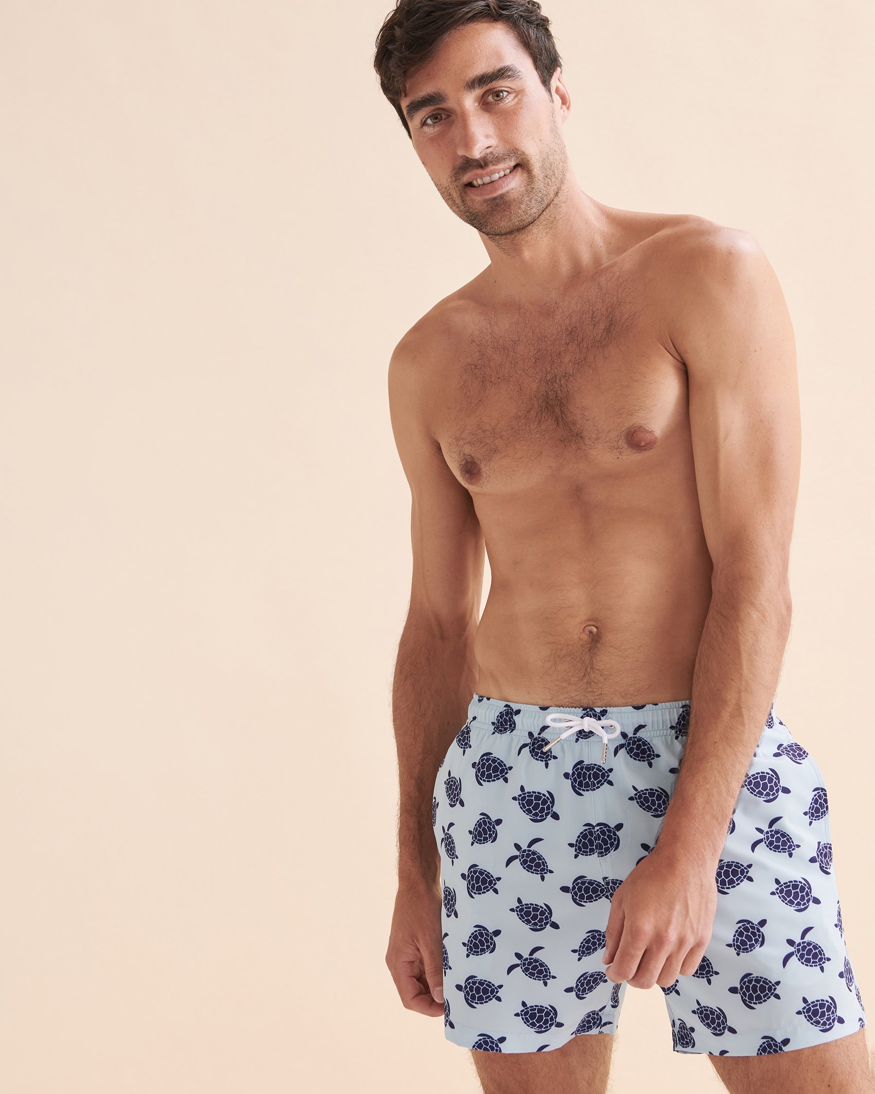 BERMIES Maillot volley Tortuga Print Bleu clair TORTUGA-CLA - Voir5