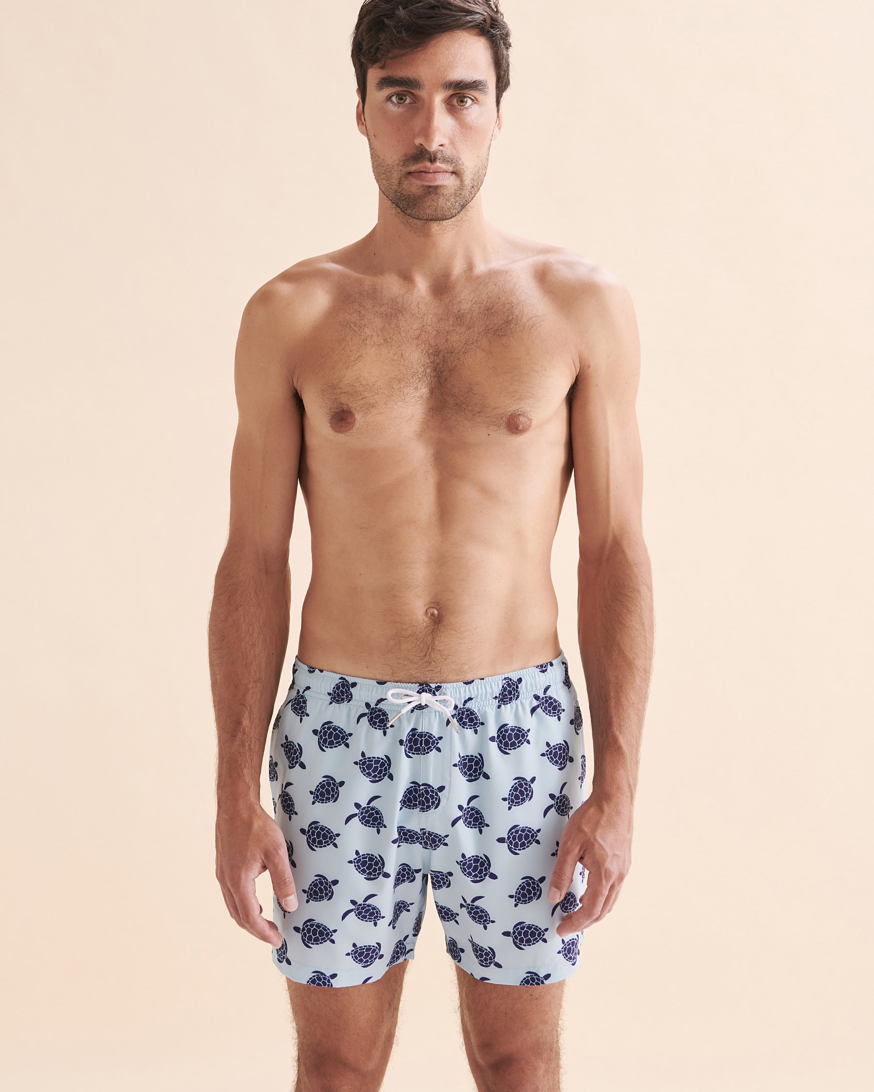 BERMIES Maillot volley Tortuga Print Bleu clair TORTUGA-CLA - Voir6