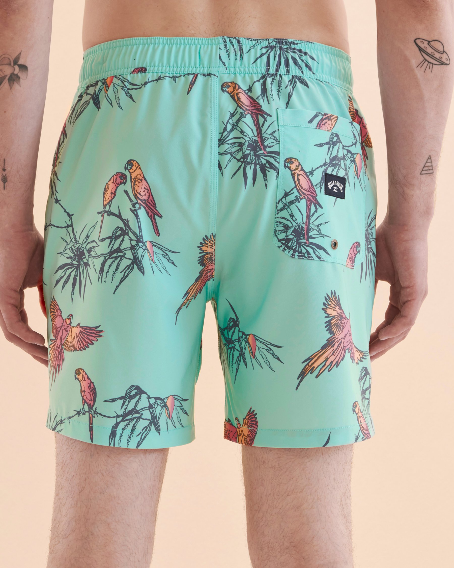 BILLABONG Sundays Layback Volley Swimsuit Mint ABYJV00103 - View6
