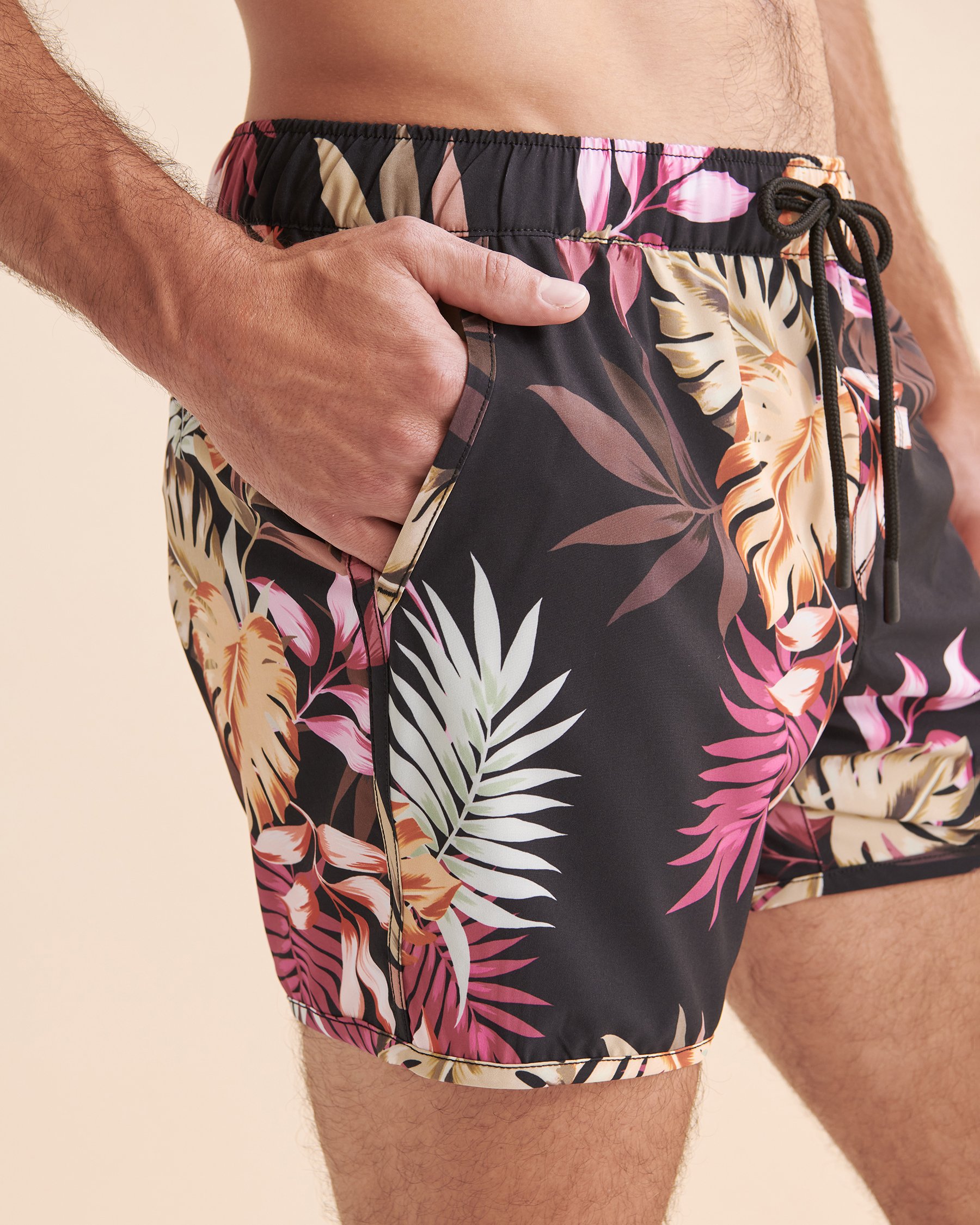 EVERYDAY SUNDAY Maillot volley Topic Illusion Illusion tropicale noire ESBEAM01007 - Voir3