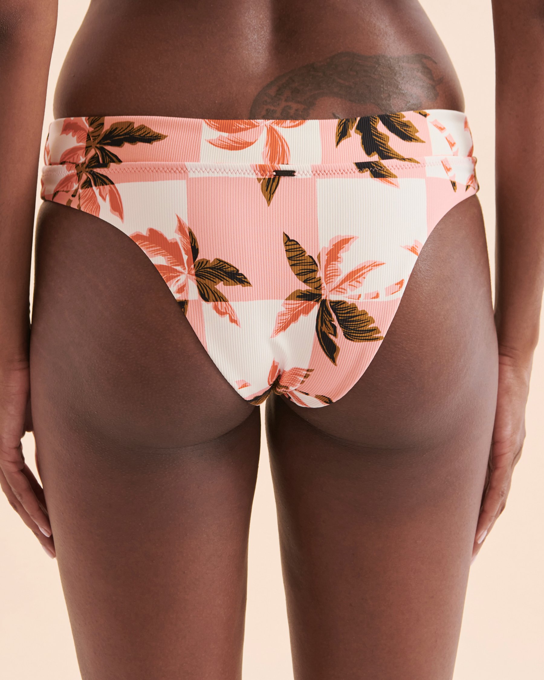 EVERYDAY SUNDAY Palm Square Bikini Bottom Palm square ESBEAW02744V - View2