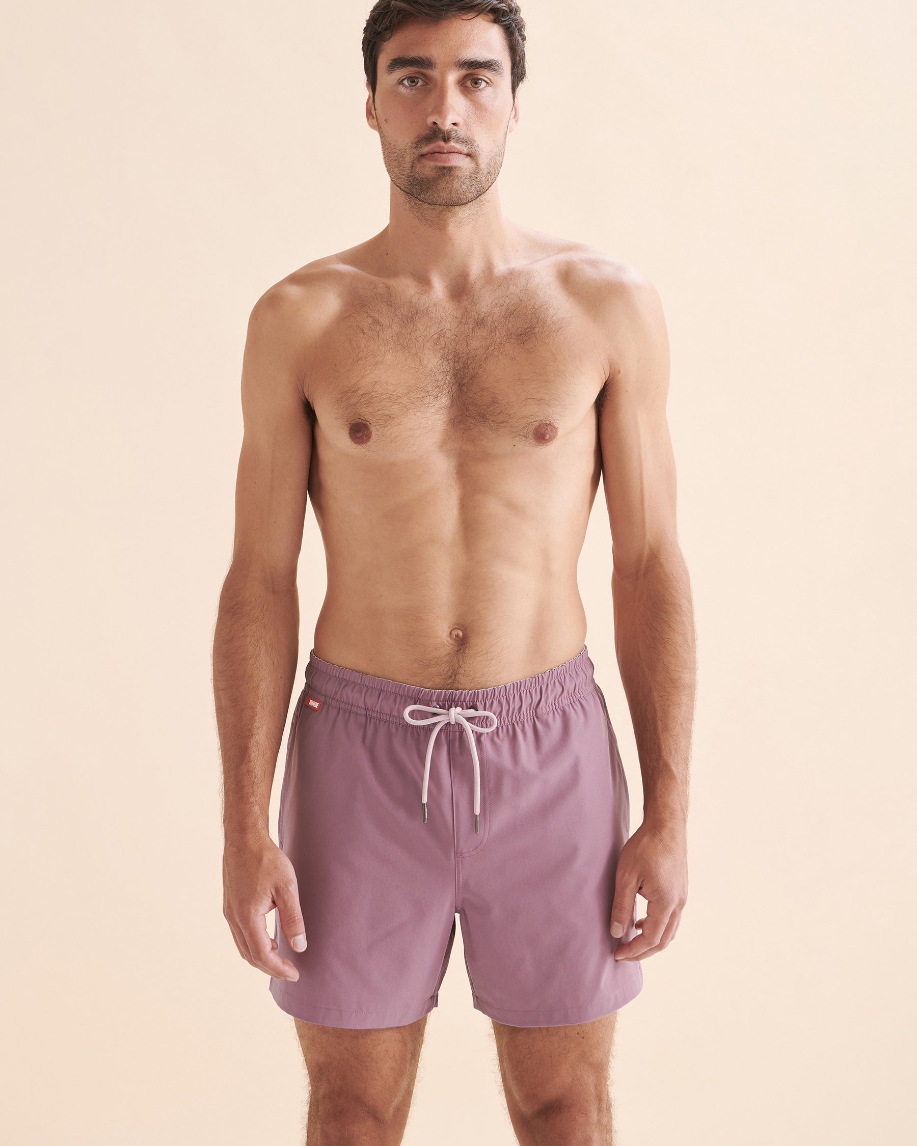 HAMABE Volley Swimsuit Purple 03100021 - View4
