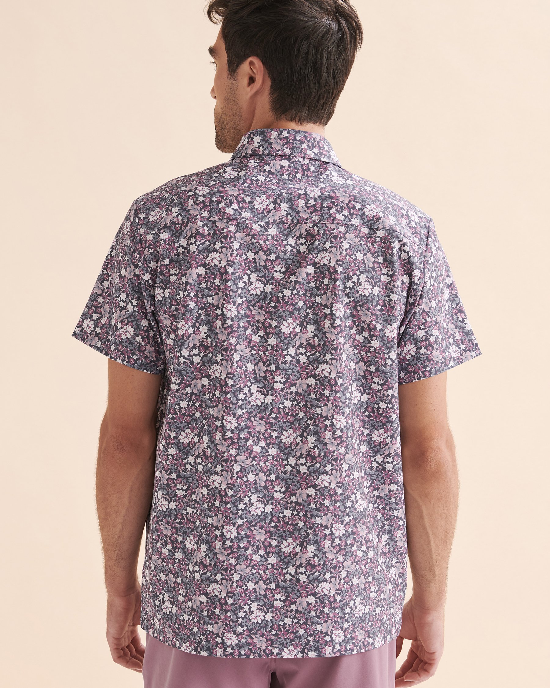 HAMABE Short Sleeve Shirt Floral ditsy 04100014 - View2