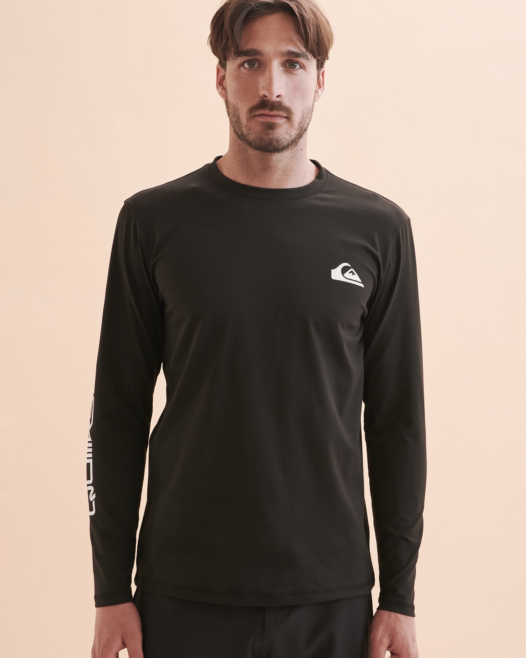 QUIKSILVER Omni Session Long Sleeve UPF 50 Rashguard Black EQYWR03349 - View4