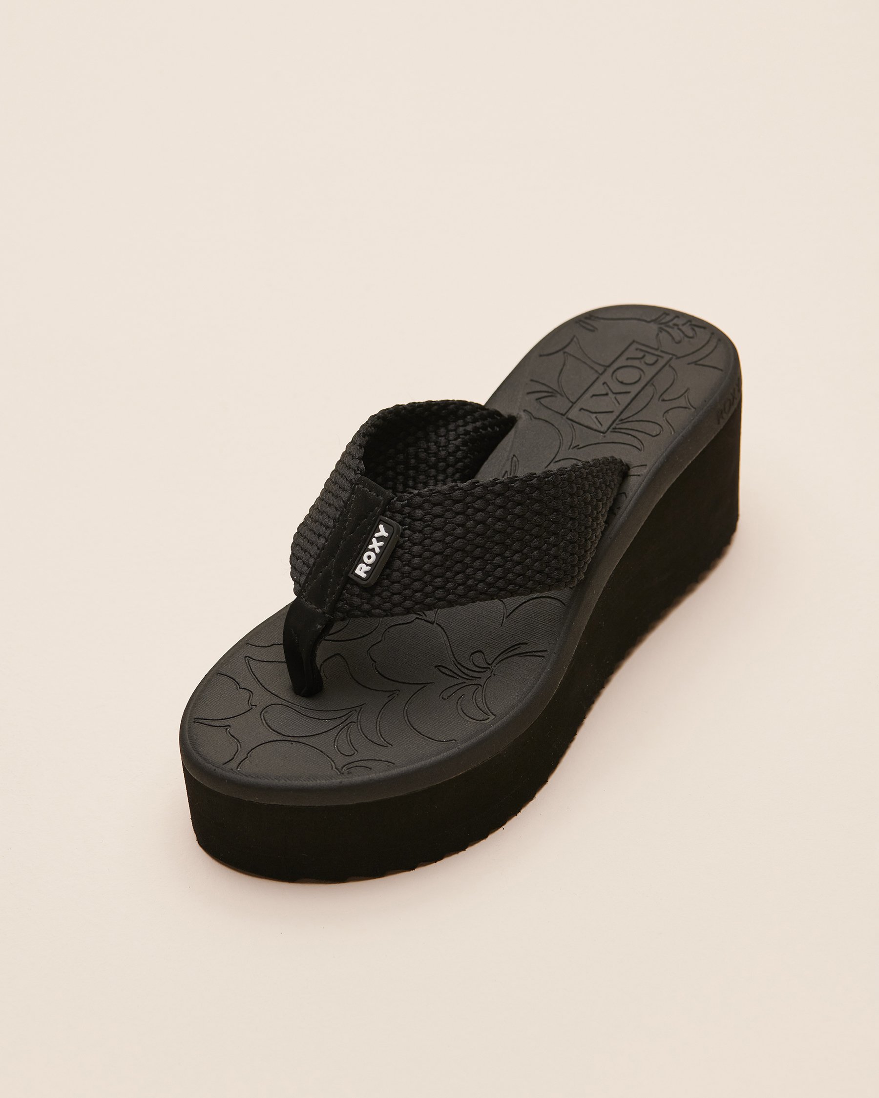 ROXY Sandales compensées Noir ARJL101073 - Voir1