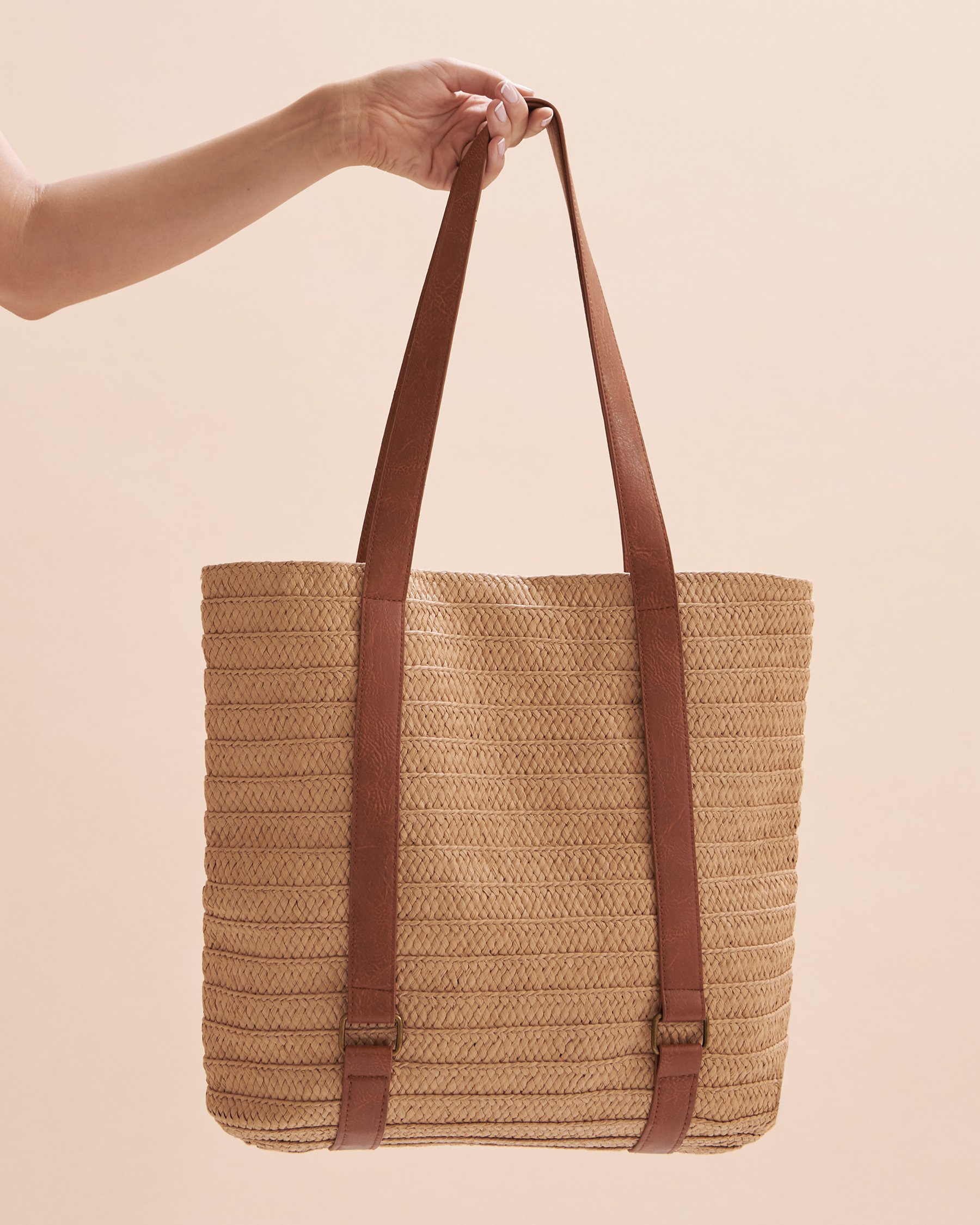 SARAJANE Beach Bag Tan 23SJ2128 - View3