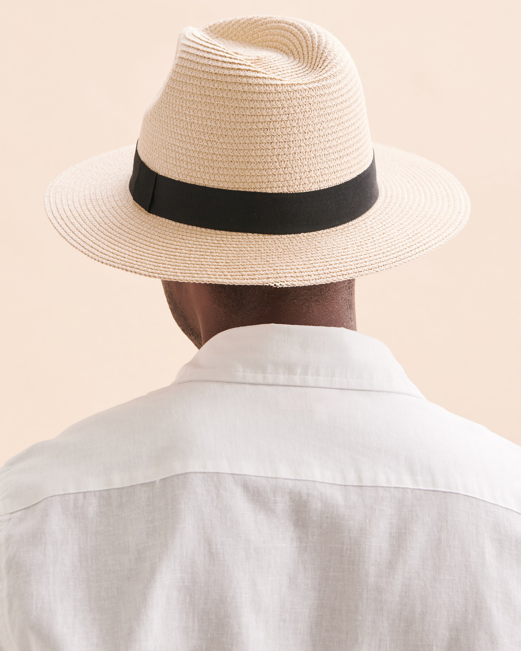 SARAJANE Havana Straw Hat Beige/Black 24SJ2004 - View2
