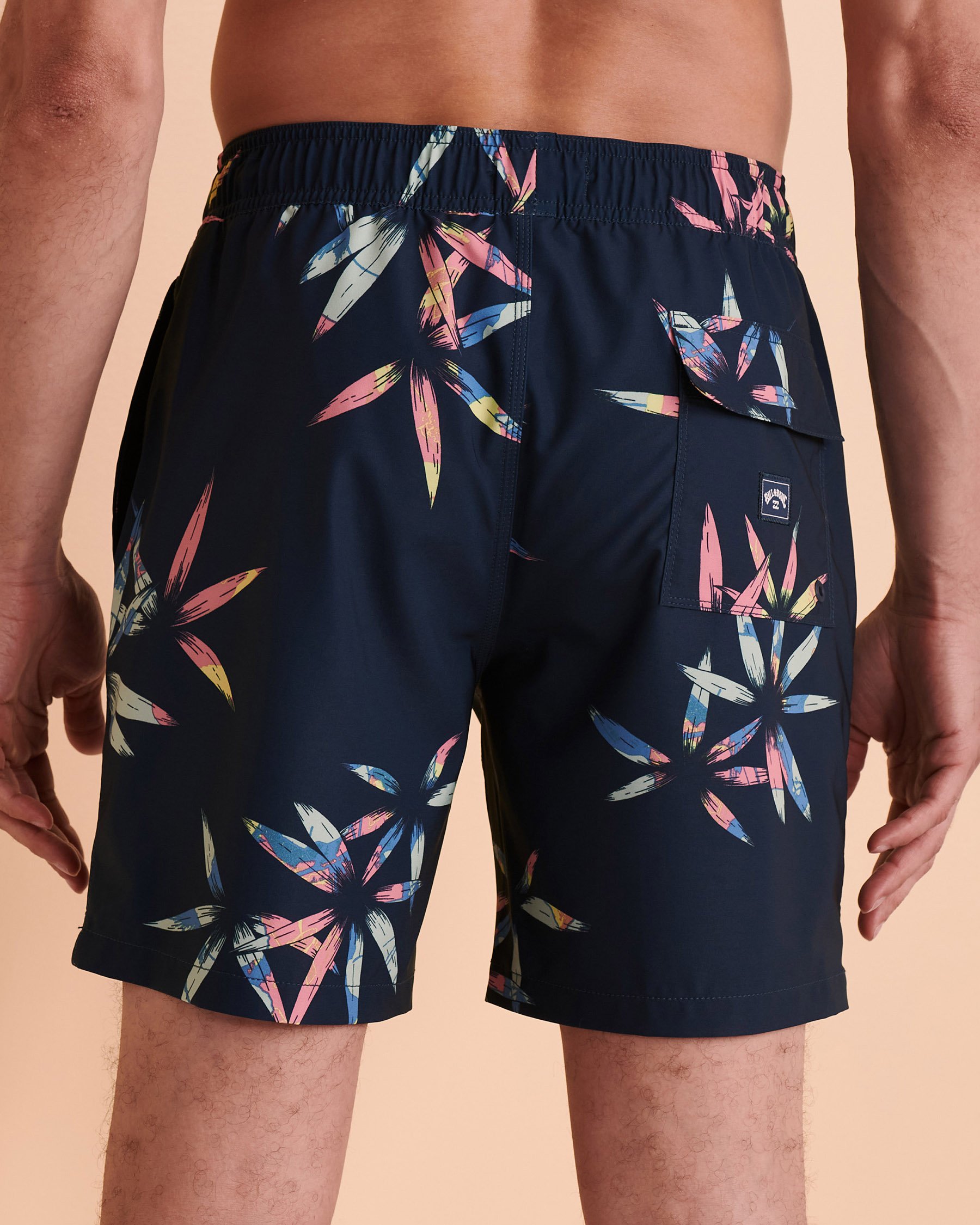 BILLABONG SUNDAYS LAYBACK Volley Swimsuit Blue print ABYBS00253 - View3