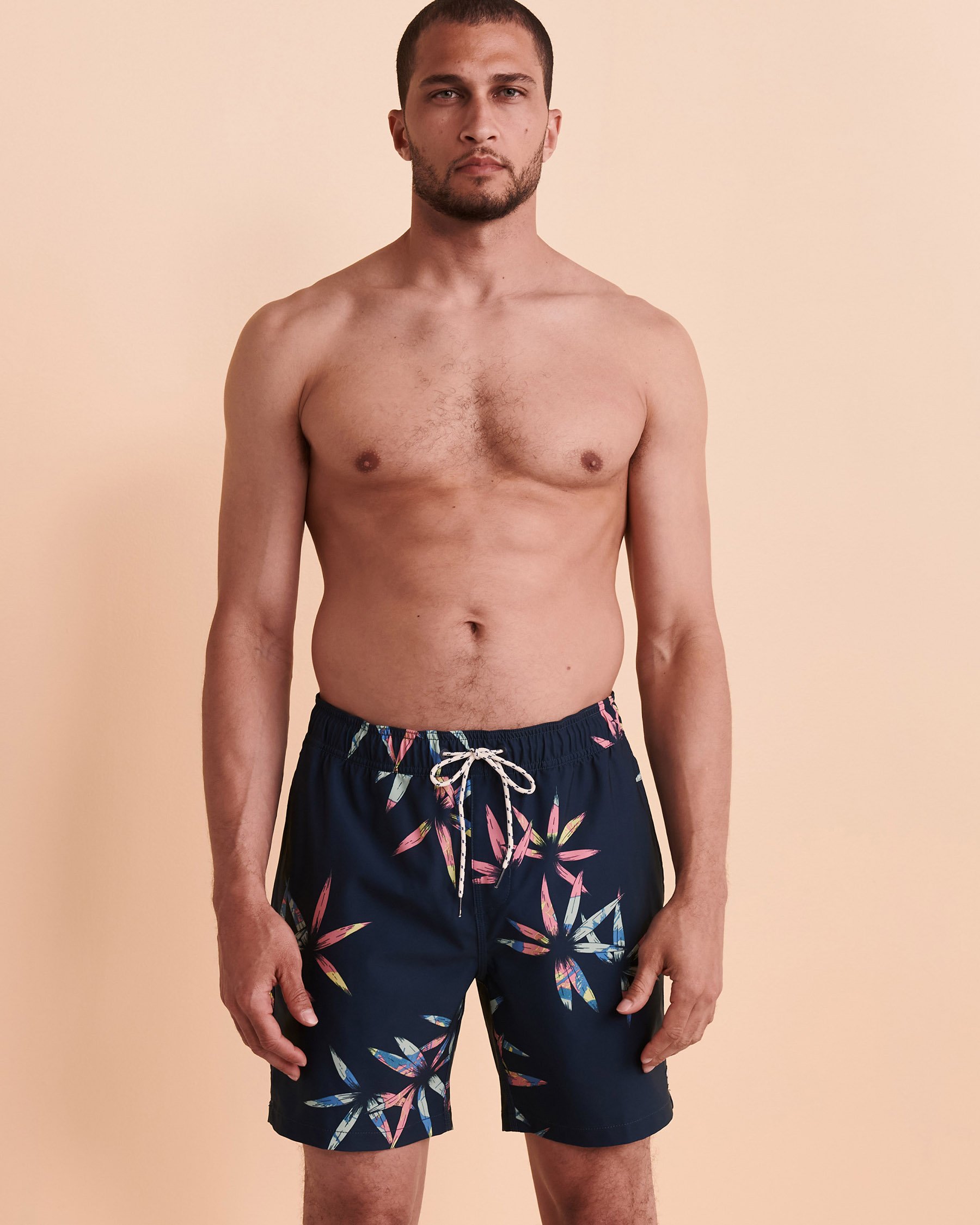 BILLABONG SUNDAYS LAYBACK Volley Swimsuit Blue print ABYBS00253 - View5