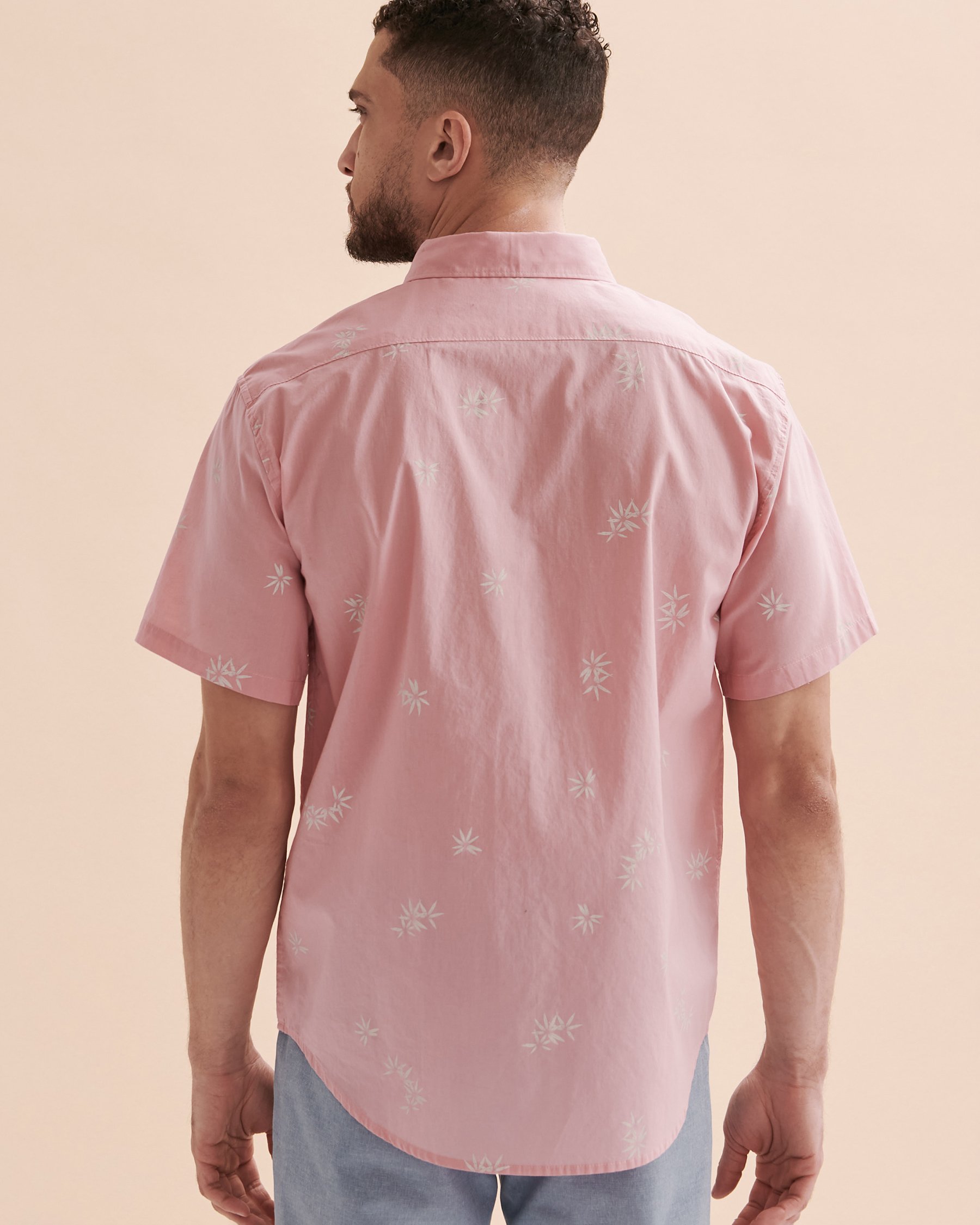 BILLABONG SUNDAYS MINI Short Sleeve Button-down Shirt Pink ABYWT00203 - View2