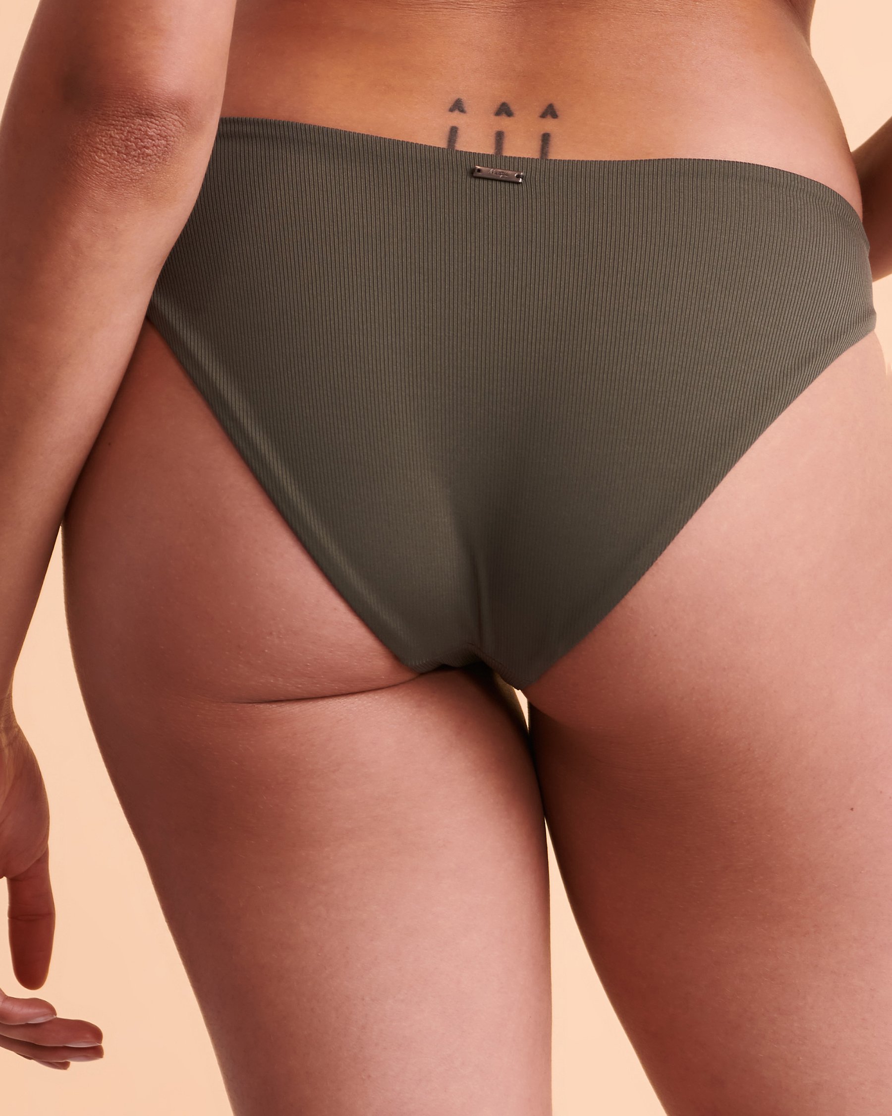 MAAJI Bas de bikini jambe haute réversible CROCODILE Réversible 3265SBC025 - View5