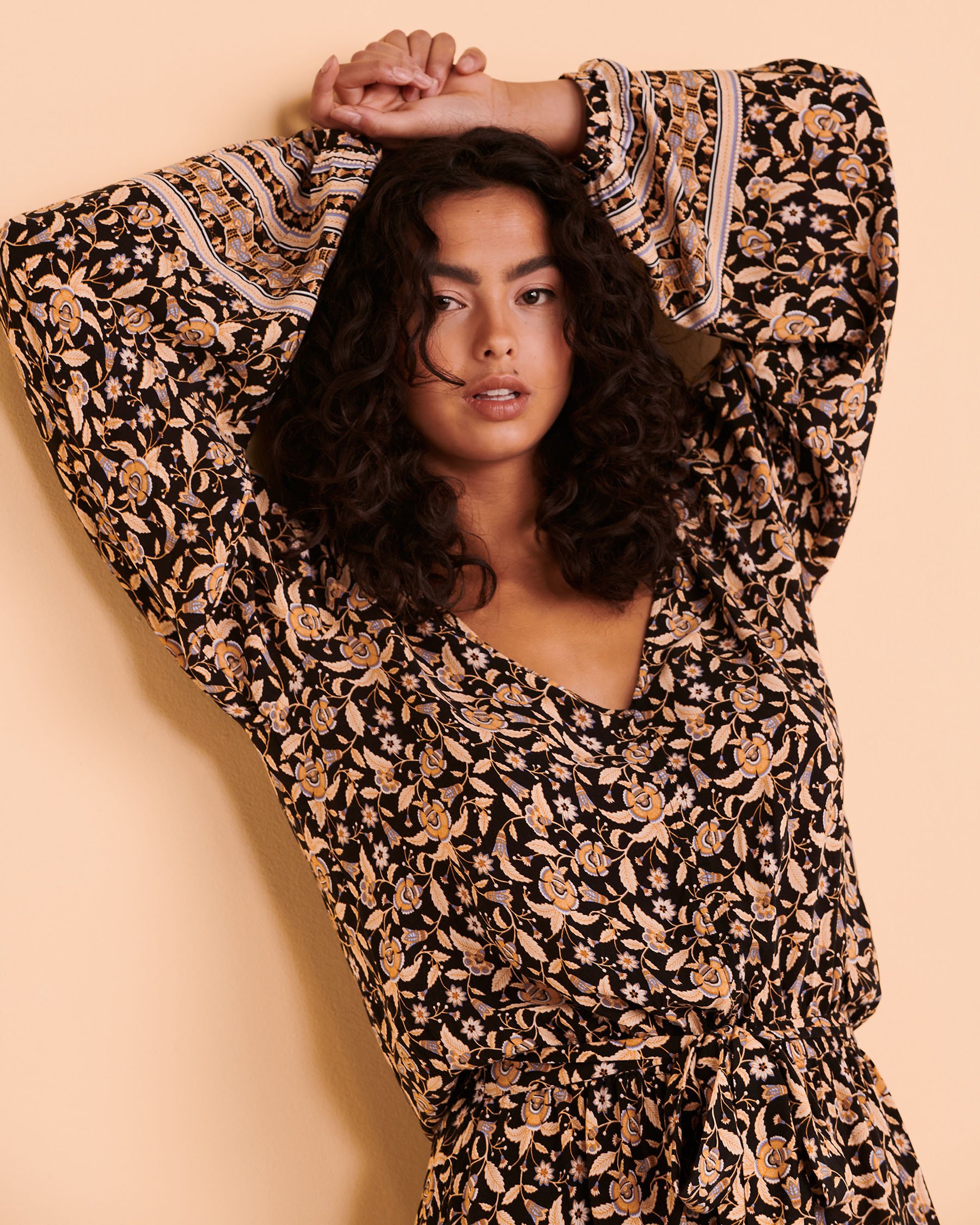 RIP CURL Robe manches longues DREAMER Imprimé 01GWDR - View3