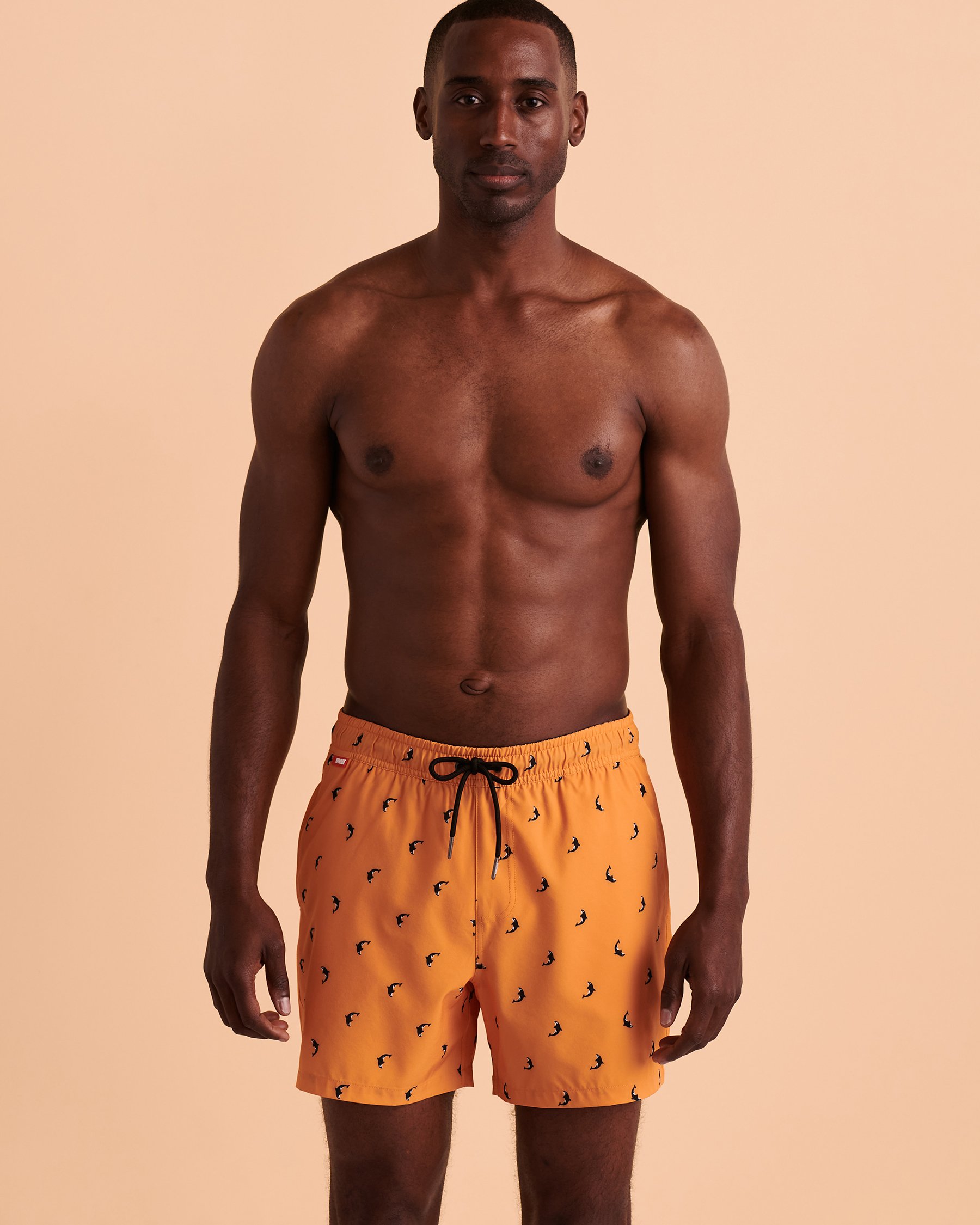 HAMABE Volley Swimsuit with Mesh Lining Orca 03100011 - View5