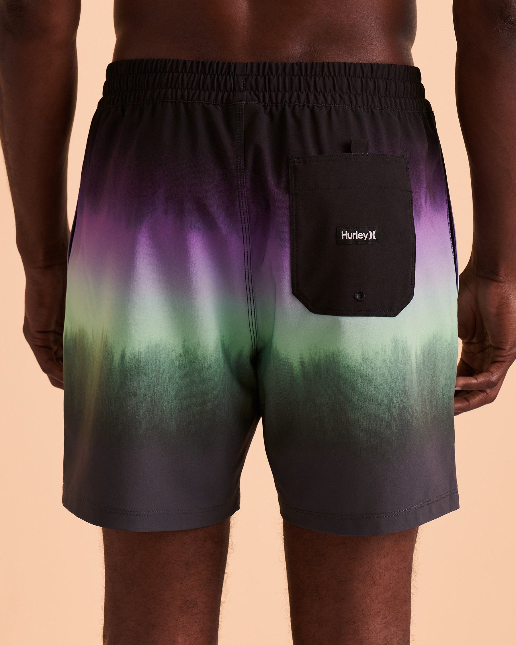 HURLEY CANNONBALL Volley Swimsuit Black tonal MBS0011030 - View2