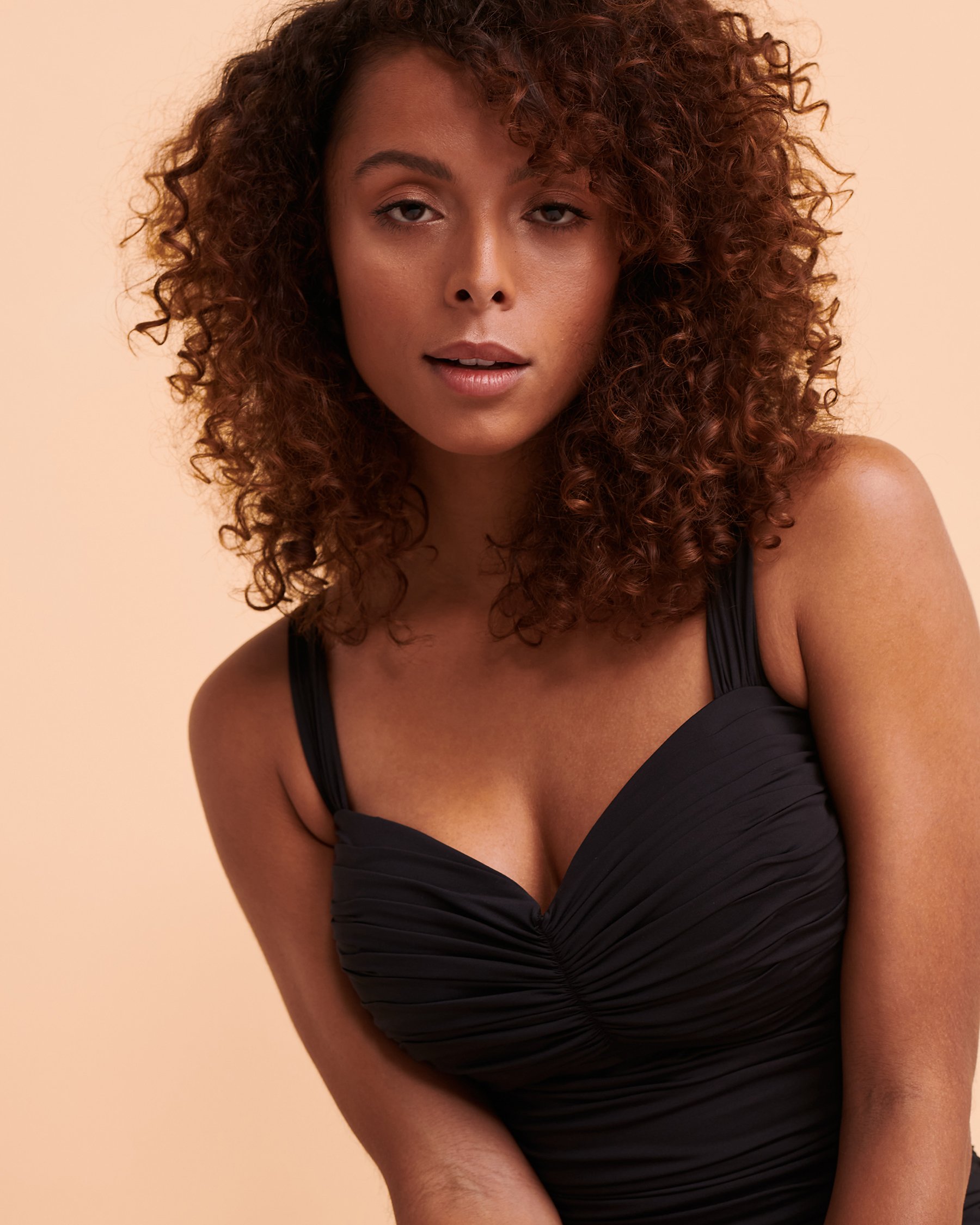 BLEU ROD BEATTIE Maillot une-pièce bandeau KORE Noir RBKK00978 - View5