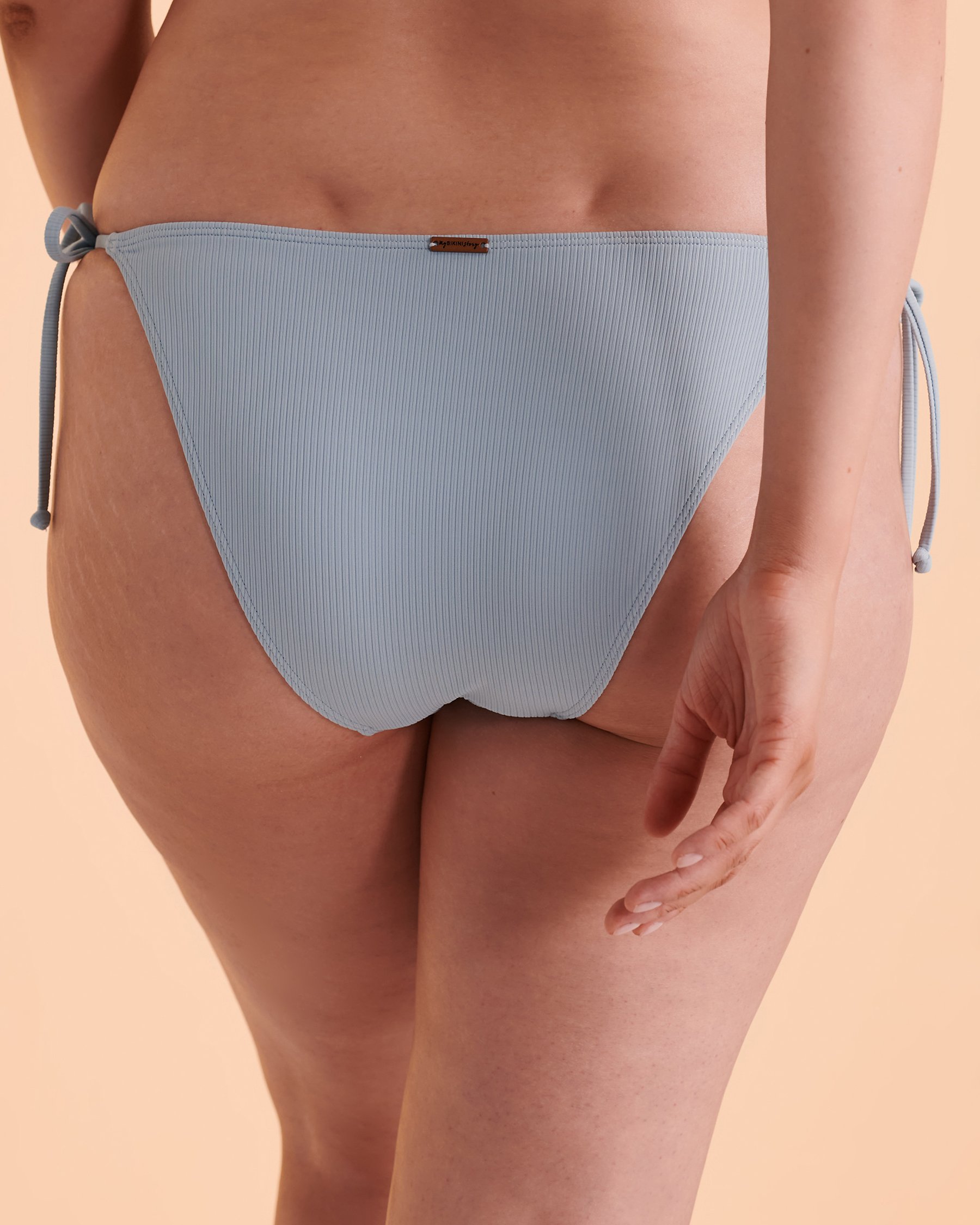 MY BIKINI STORY RIB Brazilian Bikini Bottom Aqua 01300163 - View4