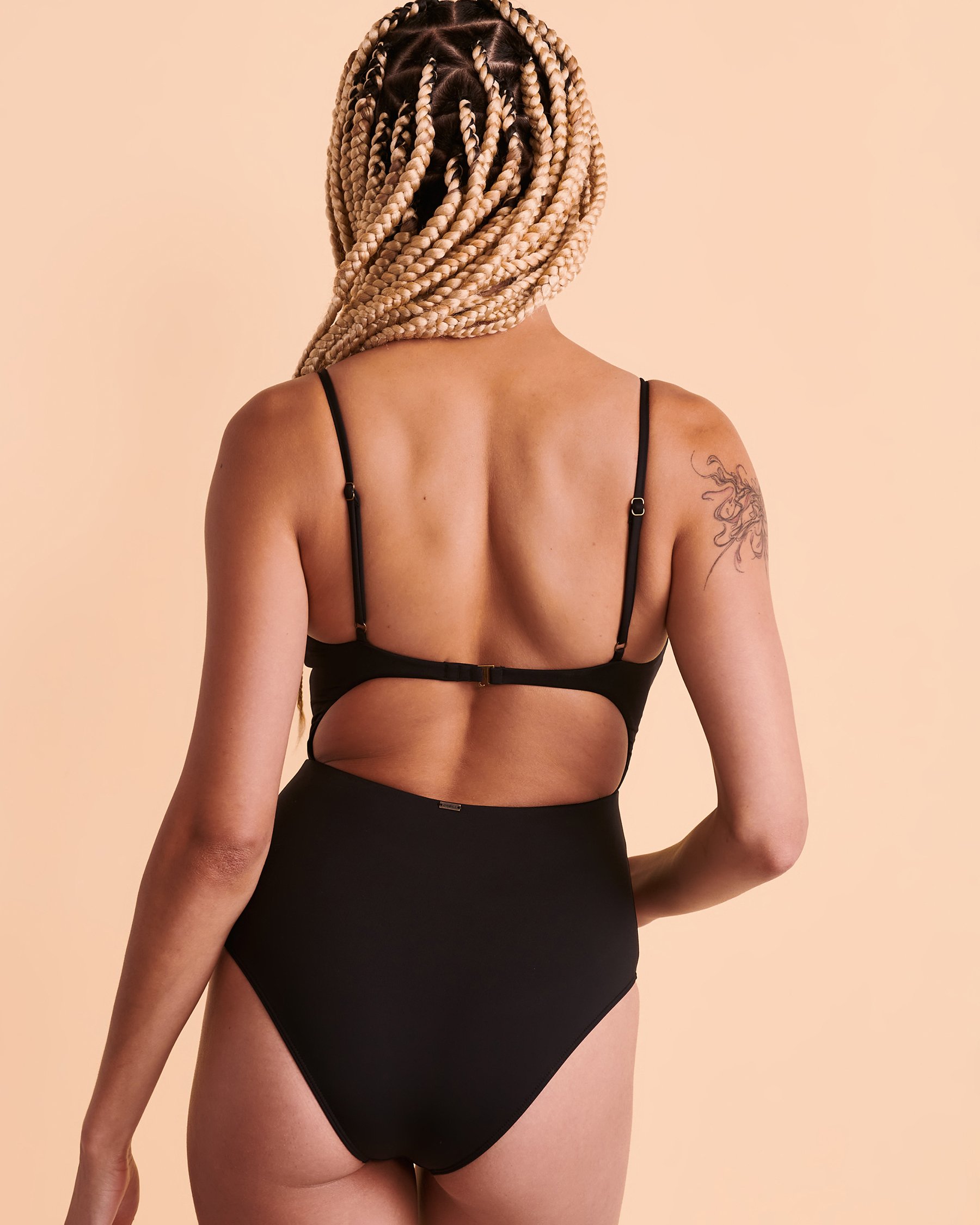 O'NEILL SALTWATER  Twisted One-piece Swimsuit Black HO2474001 - View3