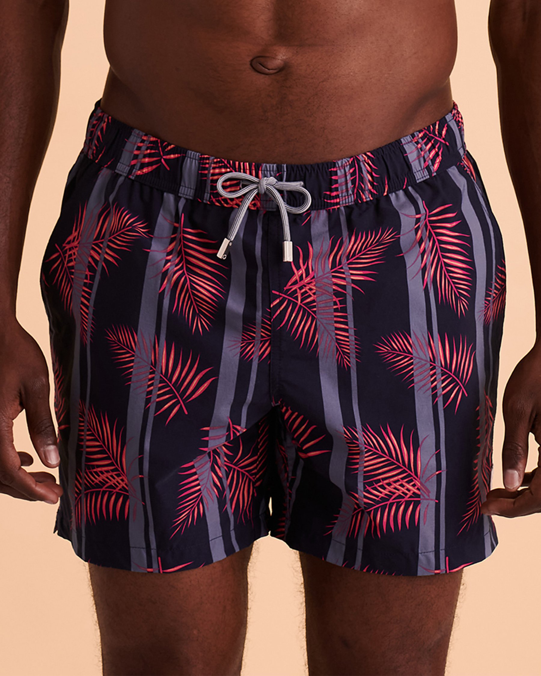 PUBLIC BEACH Maillot volley PALM LEAVES Feuilles PB5606BIK - View1