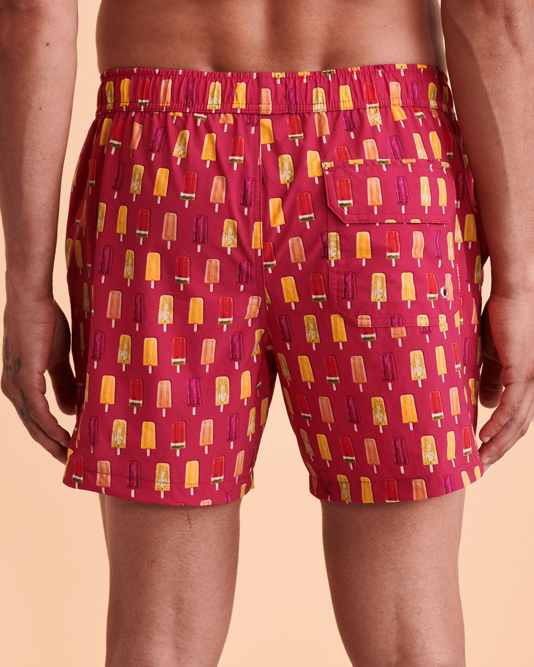 PUBLIC BEACH Maillot volley Ice pop Framboise PB5610BIK - Voir3