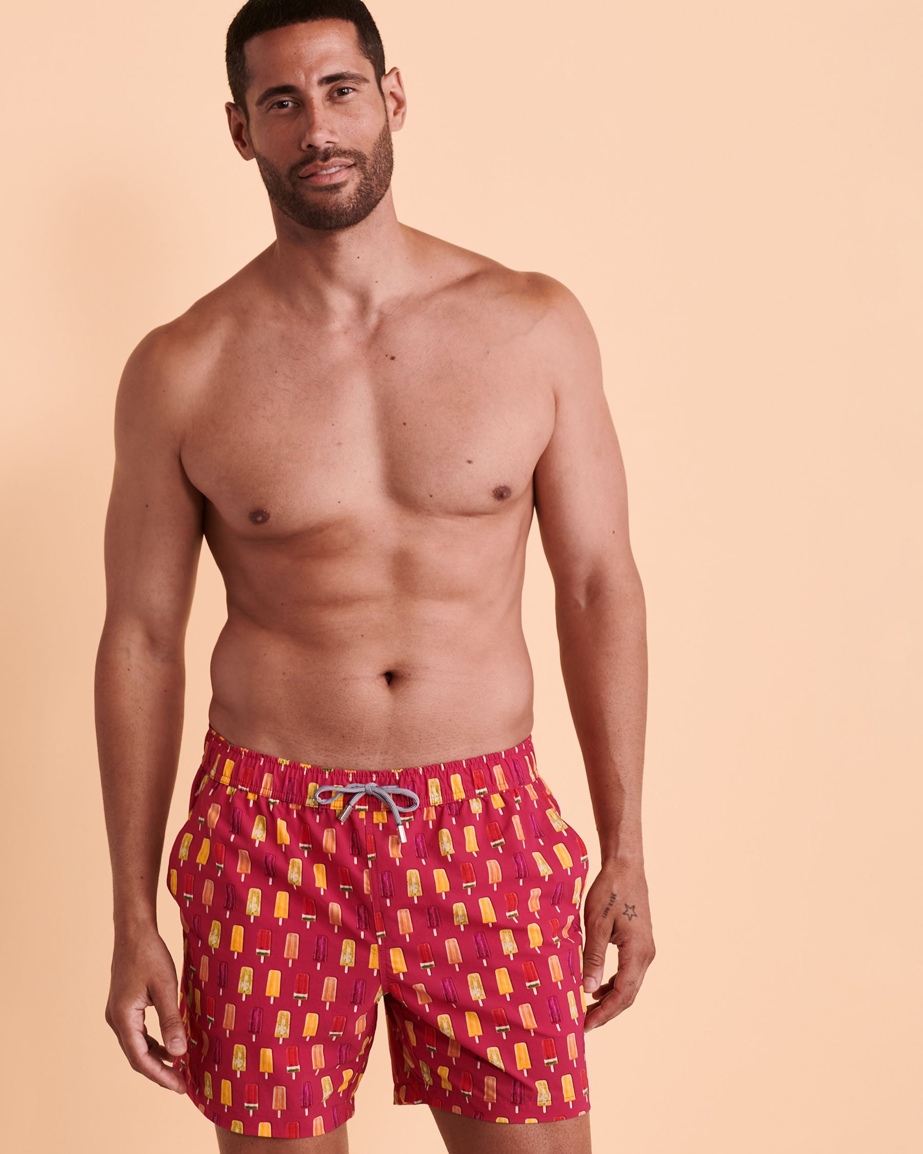 PUBLIC BEACH Maillot volley Ice pop Framboise PB5610BIK - Voir6
